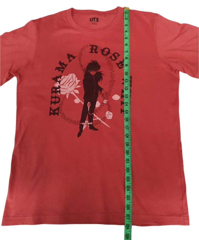 Anime Kurama Yu Yu Hakusho Anime Tee Akira Evangelion Bleach Size US L / EU 52-54 / 3 - 5 Thumbnail