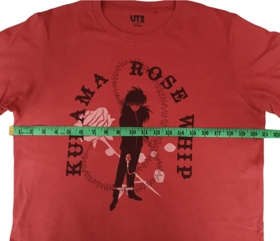 Anime Kurama Yu Yu Hakusho Anime Tee Akira Evangelion Bleach Size US L / EU 52-54 / 3 - 4 Thumbnail