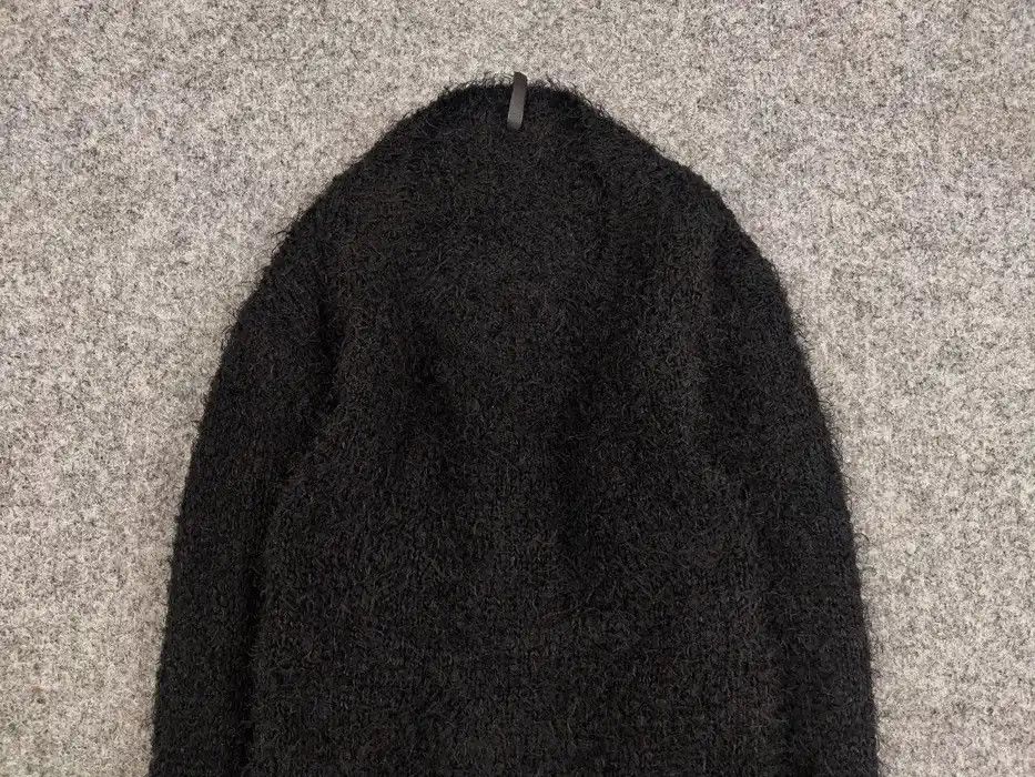 Japanese Brand Vintage Japanese Black Mohair Style Fuzzy Crewneck Sweater Size US S / EU 44-46 / 1 - 3 Thumbnail