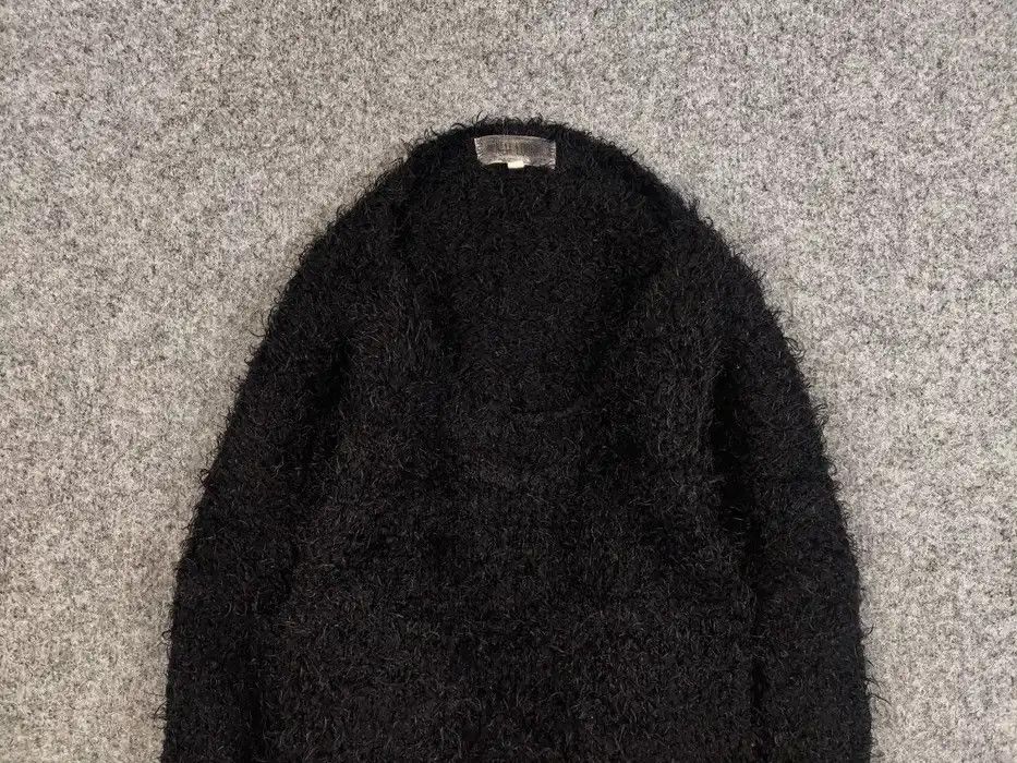 Japanese Brand Vintage 90's Japanese Black Mohair Style Fuzzy Sweater Size US S / EU 44-46 / 1 - 3 Thumbnail