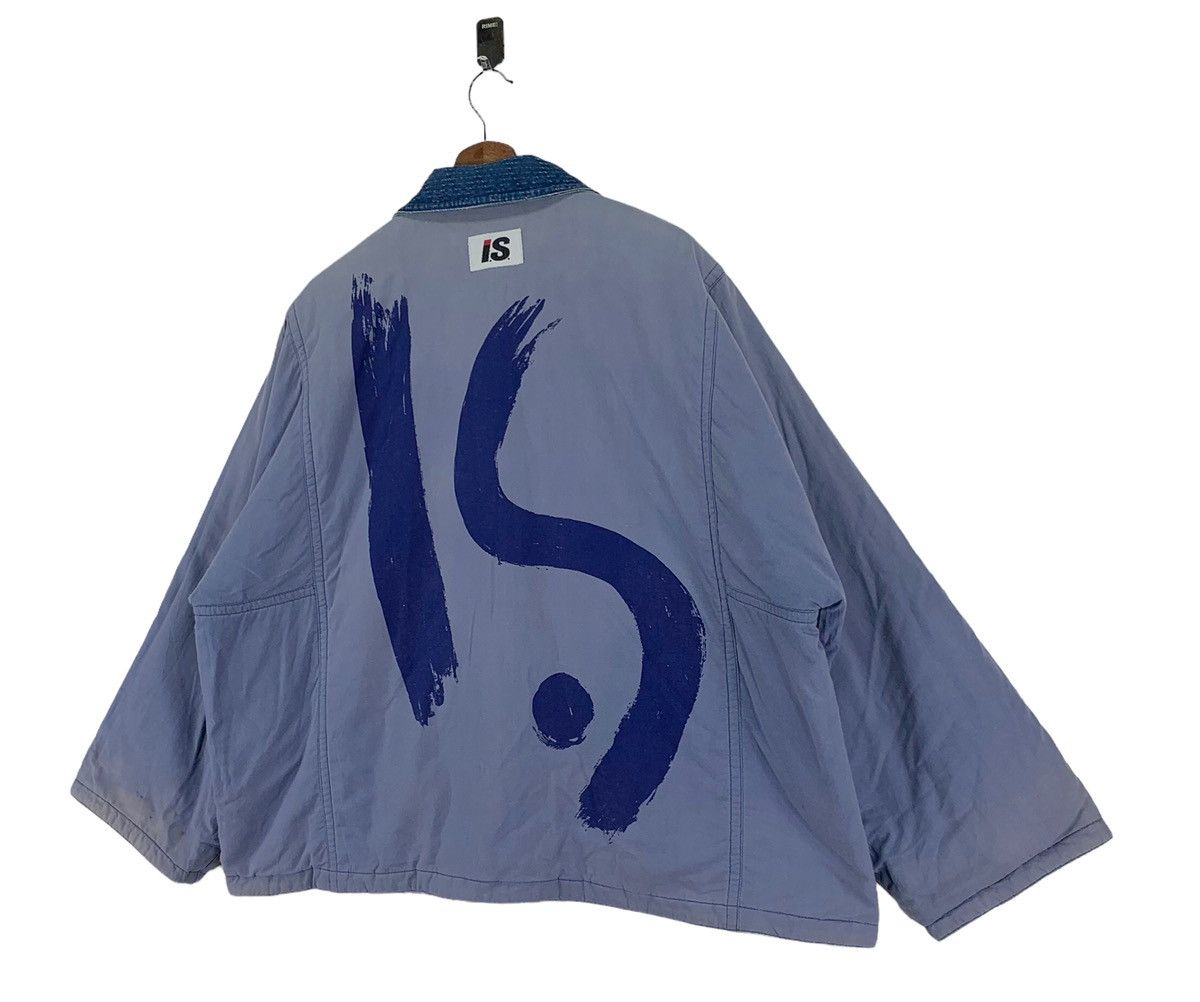 Issey Miyake × Tsumori Chisato 80S ISSEY MIYAKE MANDARIN STYLE BLUE DENIM INDIGO OVERSIZE Size US XL / EU 56 / 4 - 4 Thumbnail