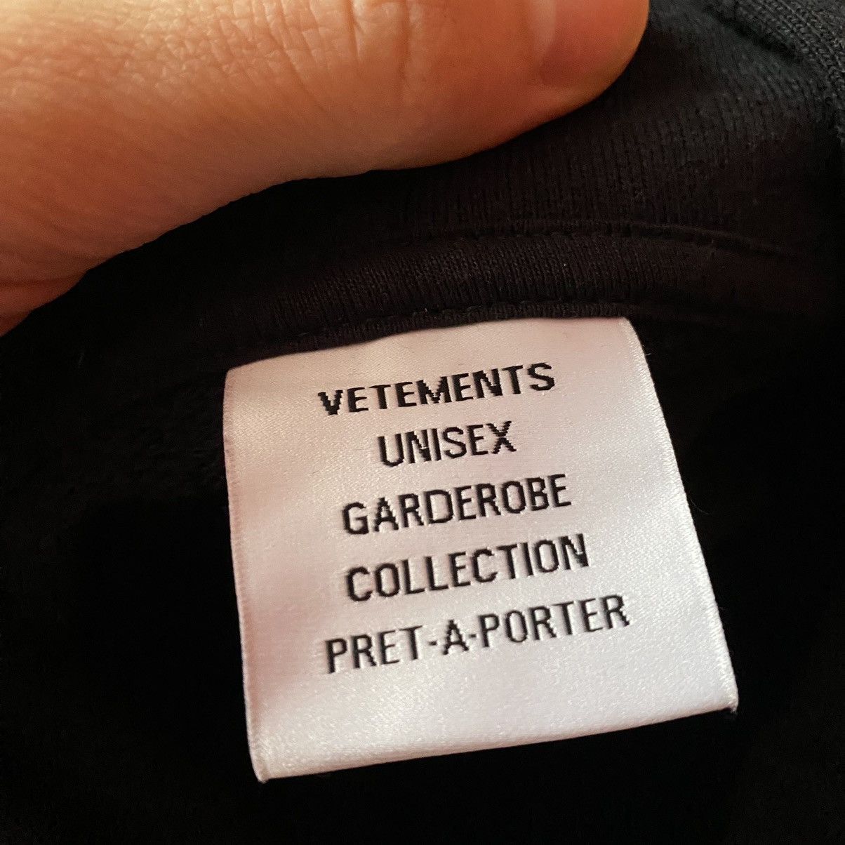 Vetements Vetements Only Vetements Hoodie Size US XS / EU 42 / 0 - 5 Thumbnail
