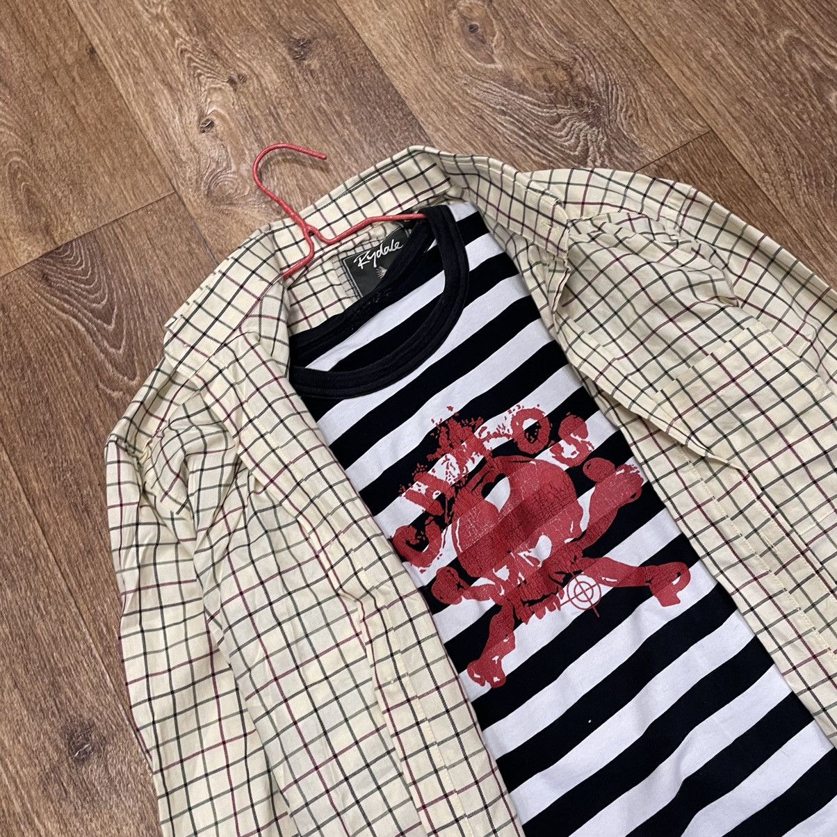 Flannel Vintage Flannel Checkered Shirt Travis Style Size US L / EU 52-54 / 3 - 5 Thumbnail