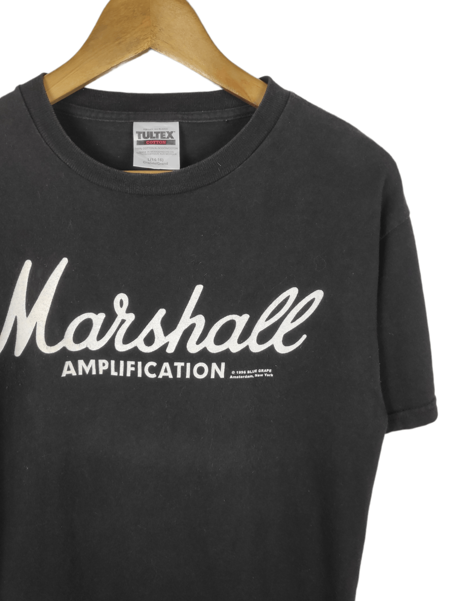 Vintage Vintage Marshall Amplification Rapper NY Blue Grape Shirt Size US M / EU 48-50 / 2 - 2 Thumbnail