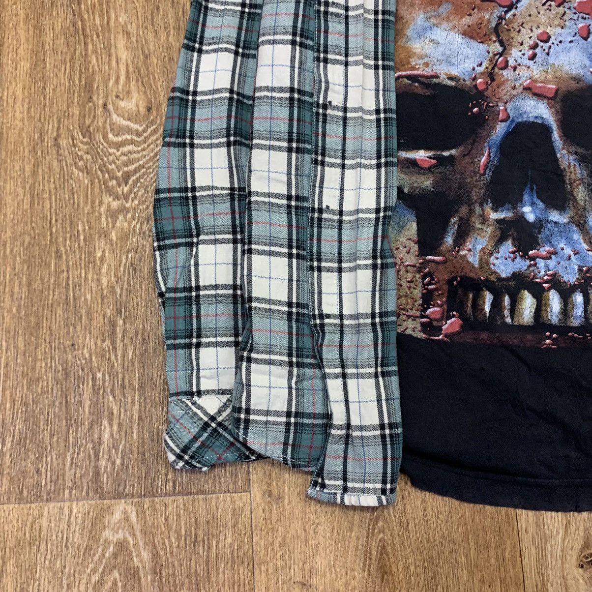Flannel Vintage Flannel Checkered Shirt Travis Style Size US L / EU 52-54 / 3 - 3 Thumbnail