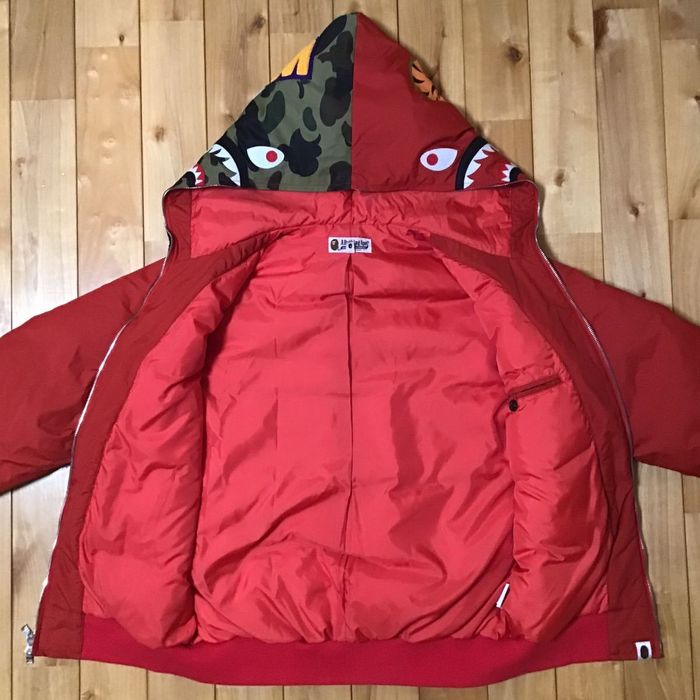 Bape jacket red hot sale