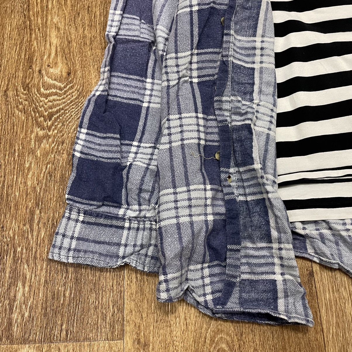 Flannel Vintage Flannel Checkered Shirt Travis Style Size US XL / EU 56 / 4 - 3 Thumbnail