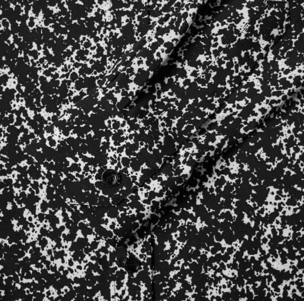 Celine × Hedi Slimane 19FW Drugstore Collar Marble Print Shirt sz38 Size US S / EU 44-46 / 1 - 12 Thumbnail