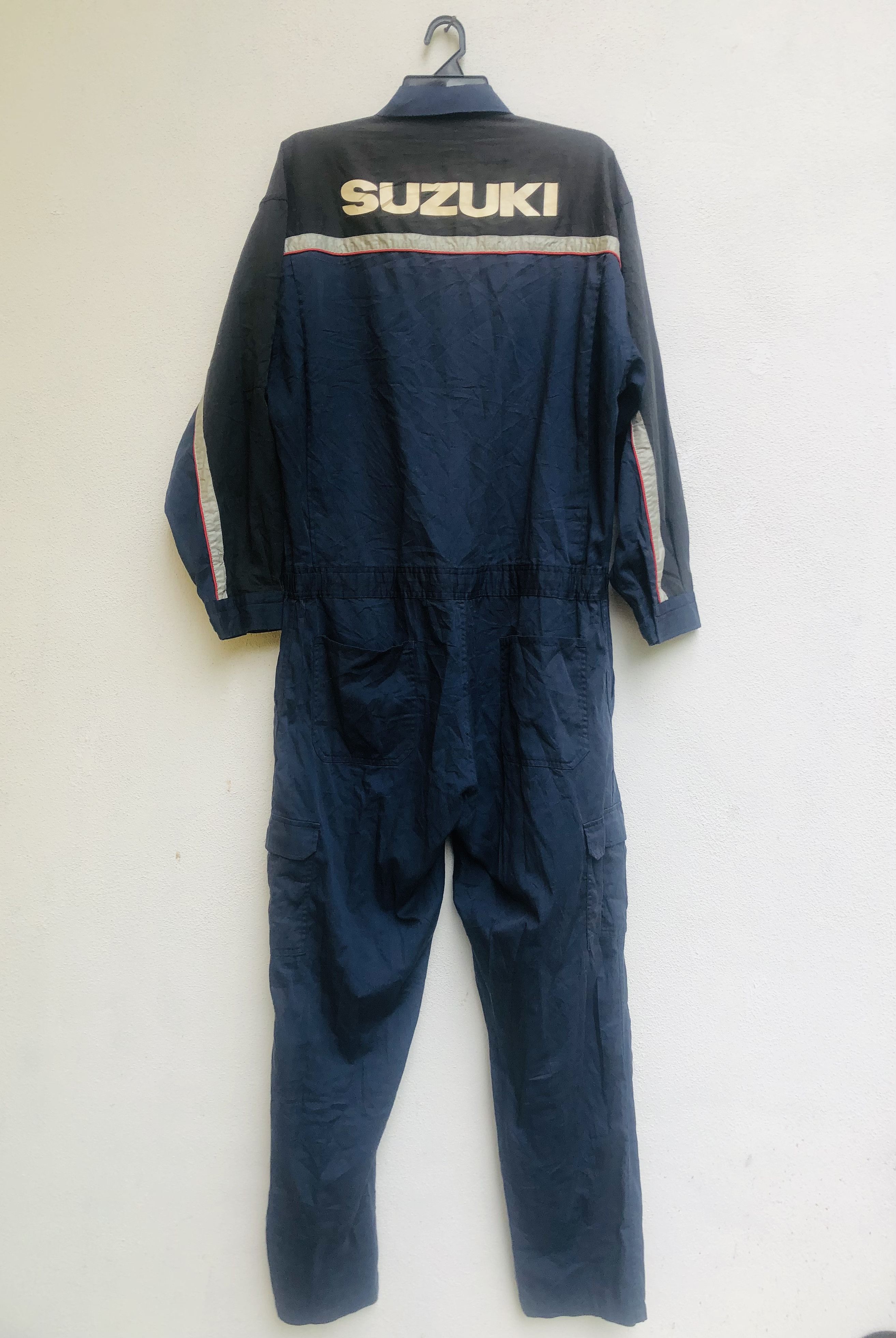 image of Vintage Suzuki Japanese Designer Fashion Style in Dark Blue, Men's (Size 34)