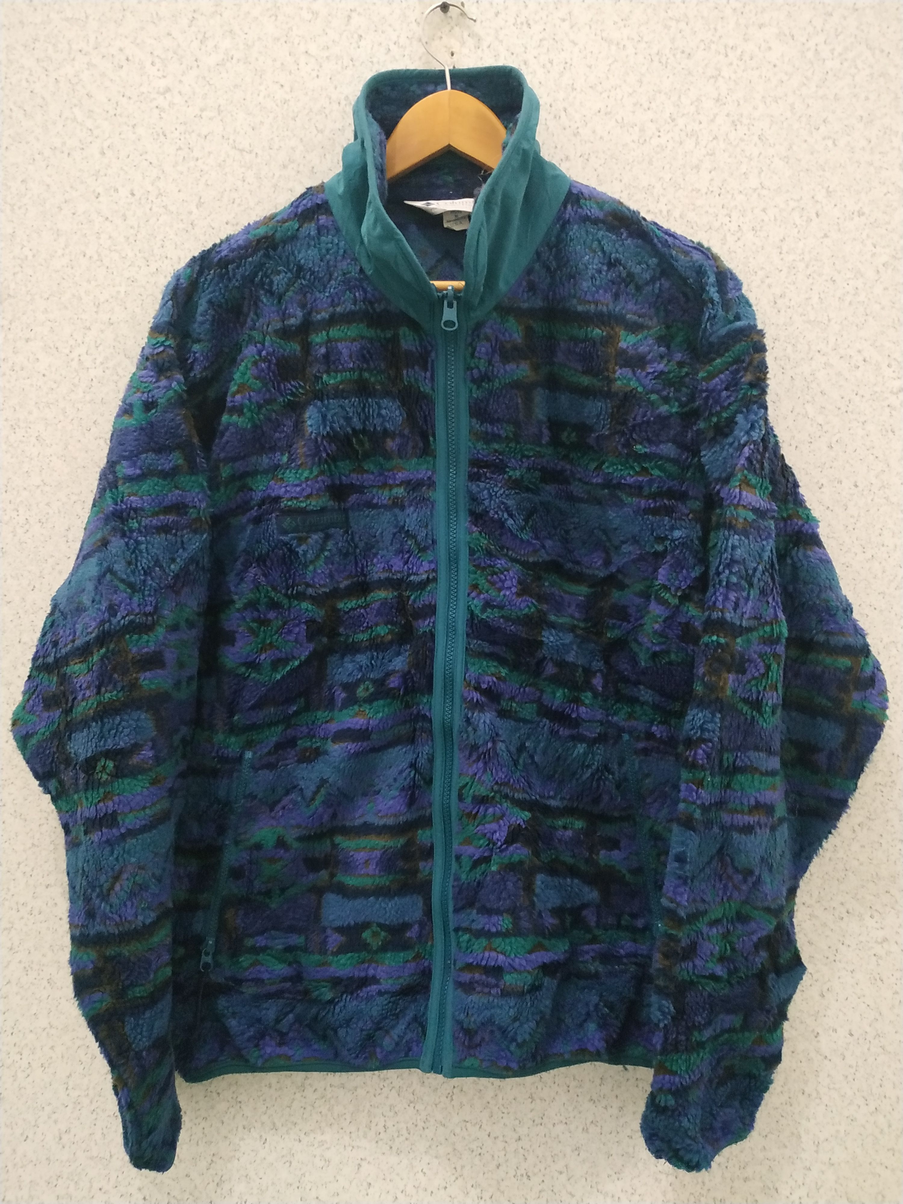 Columbia × Vintage Vintage Columbia Fleece Jacket Made in USA Size US M / EU 48-50 / 2 - 1 Thumbnail