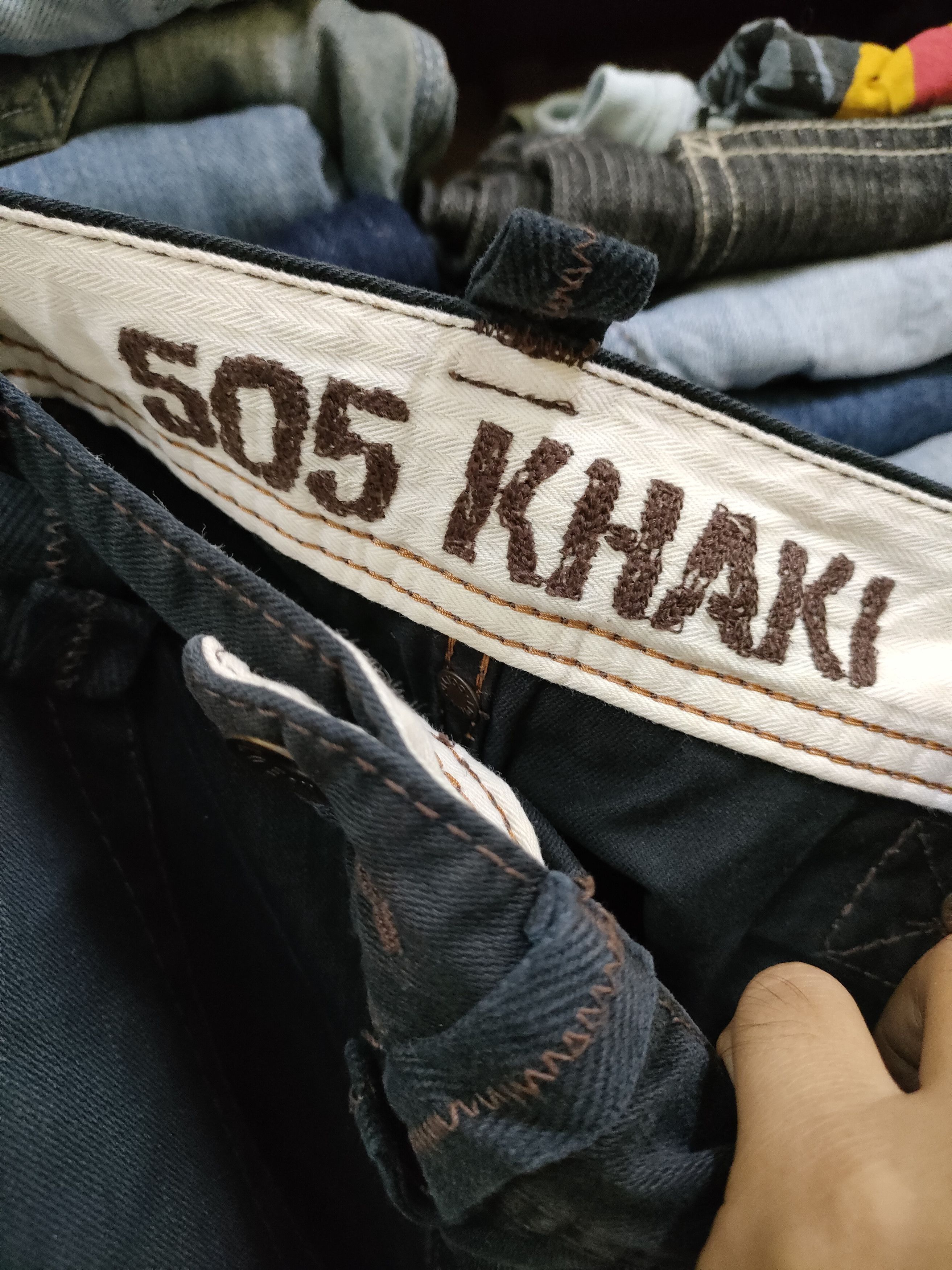 Edwin Edwin 505 khaki Pants Size US 32 / EU 48 - 4 Thumbnail