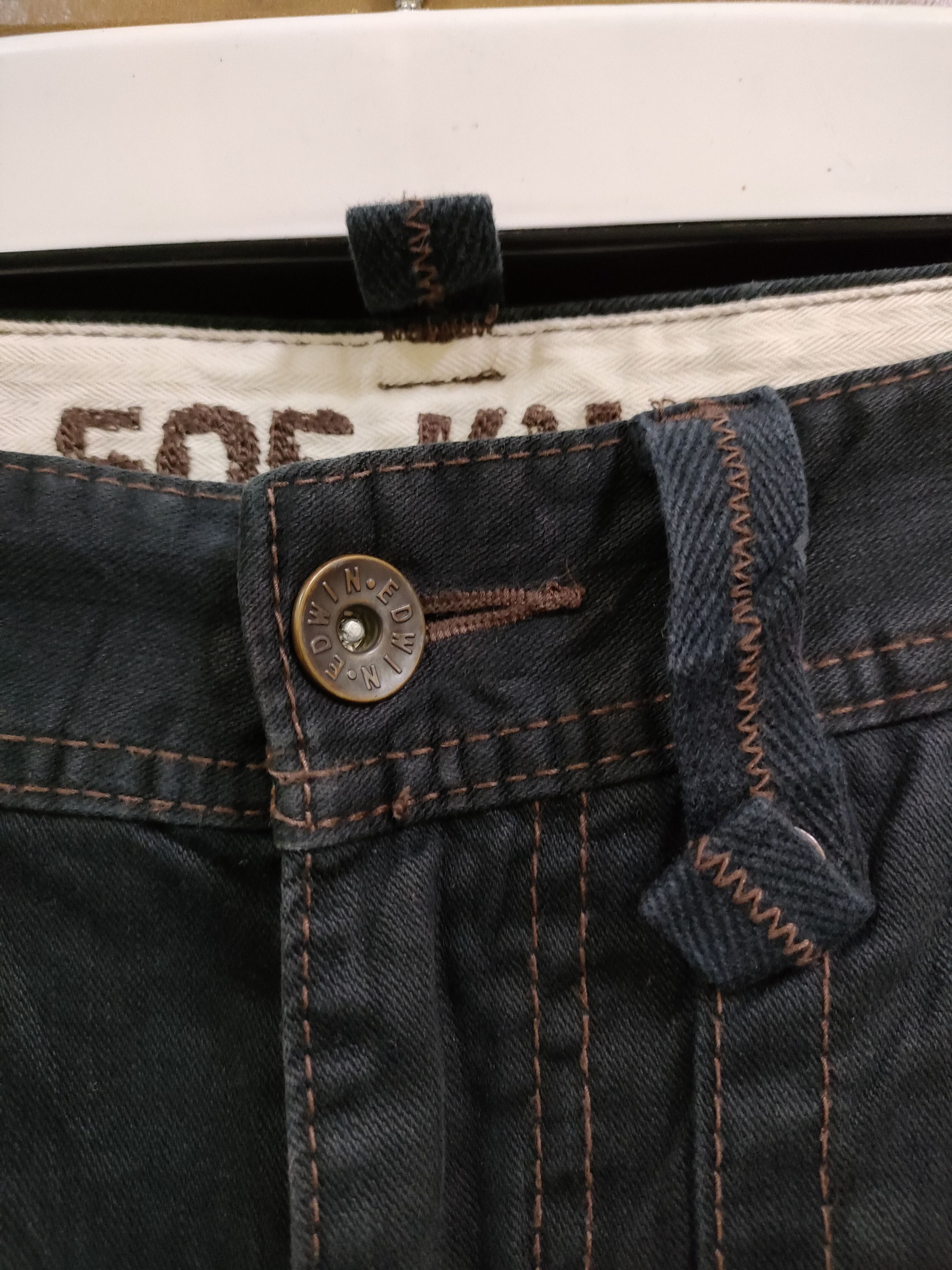 Edwin Edwin 505 khaki Pants Size US 32 / EU 48 - 8 Thumbnail