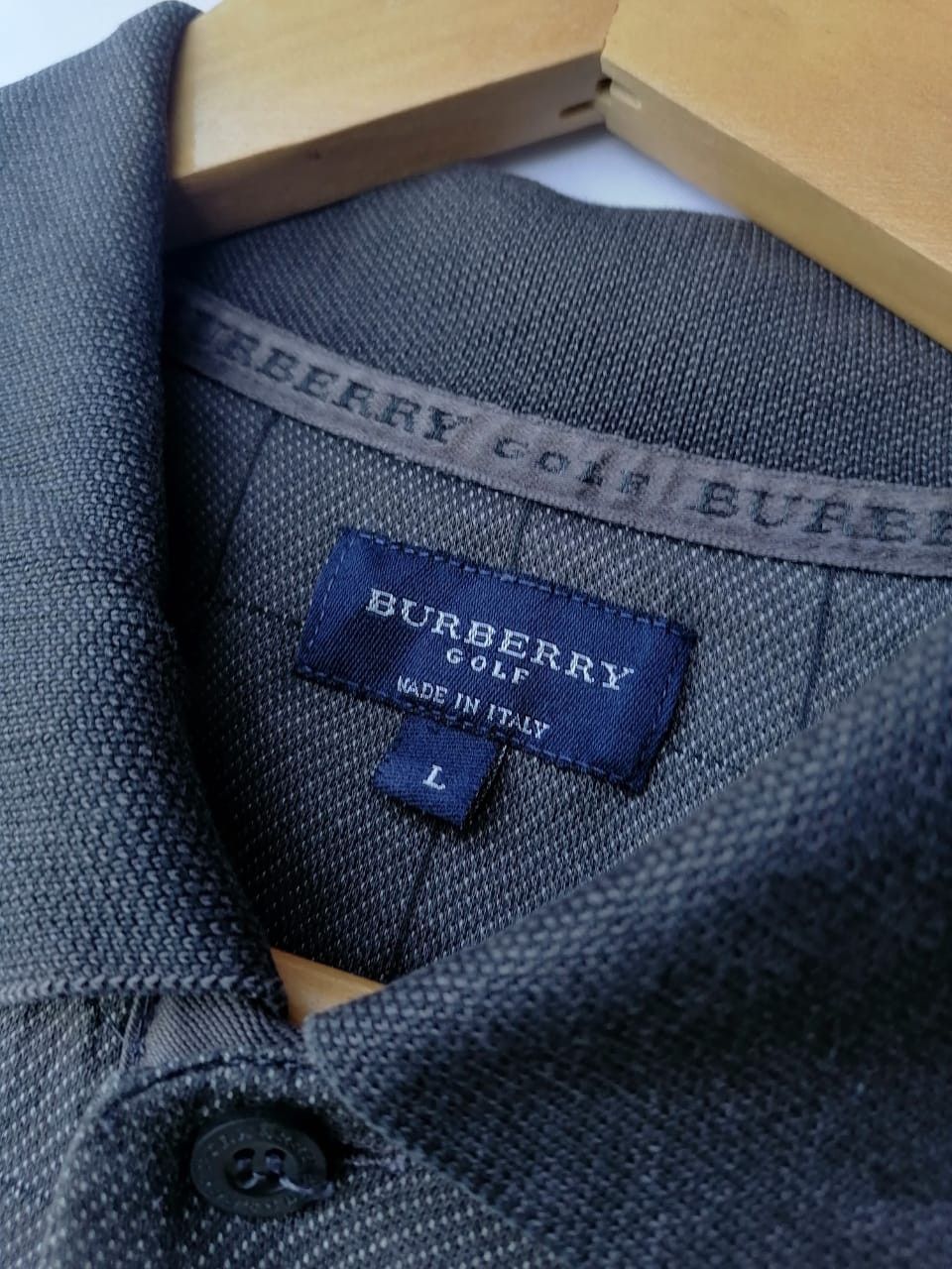 Burberry Burberry Golf Made In Italy Polos Shirt Size US L / EU 52-54 / 3 - 2 Thumbnail
