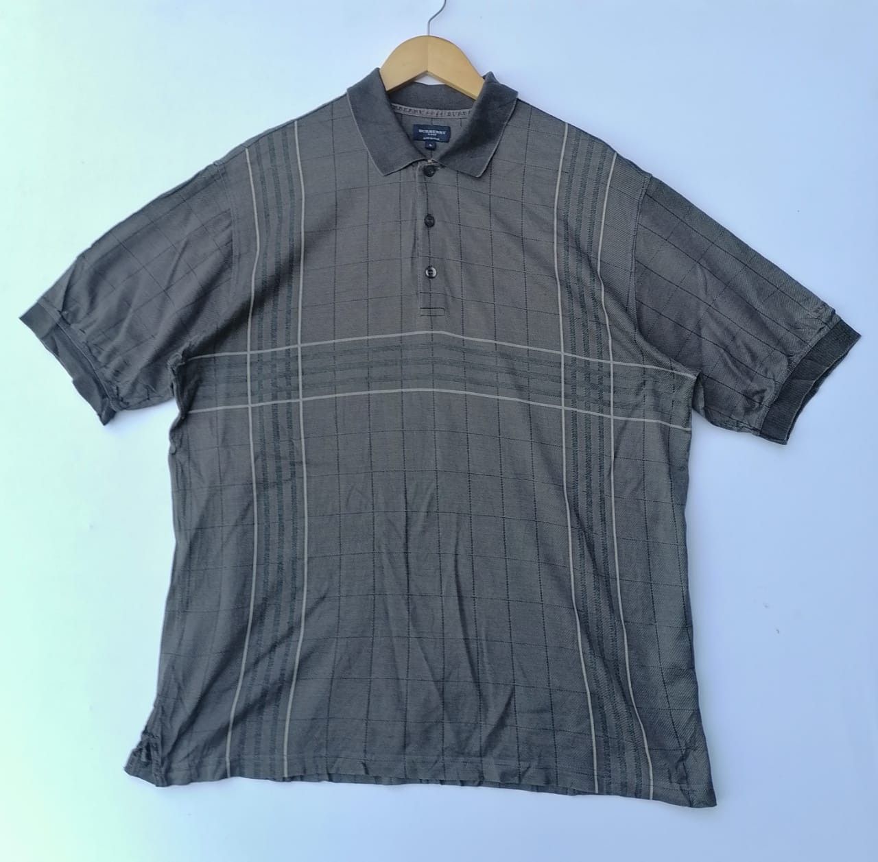 Burberry Burberry Golf Made In Italy Polos Shirt Size US L / EU 52-54 / 3 - 1 Thumbnail
