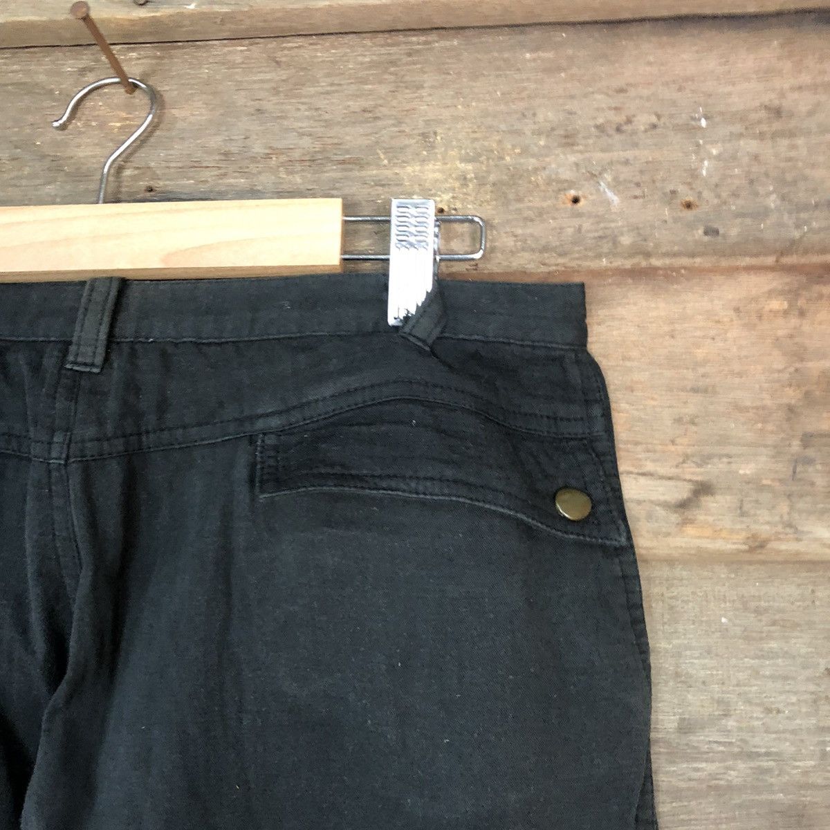 Japanese Brand DLL Poe De Deux Black Cargo Multipocket Pants #1370 Size US 31 - 14 Thumbnail