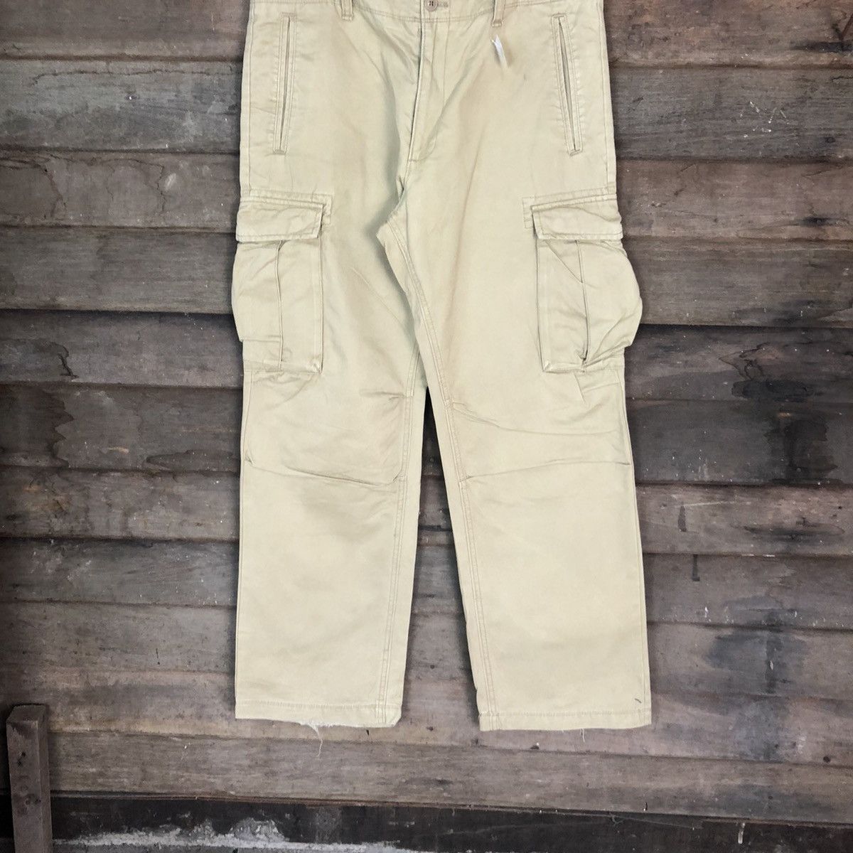 Gap DLL Gap Brown Cargo Multipocket Pants #1357 Size US 34 / EU 50 - 3 Thumbnail
