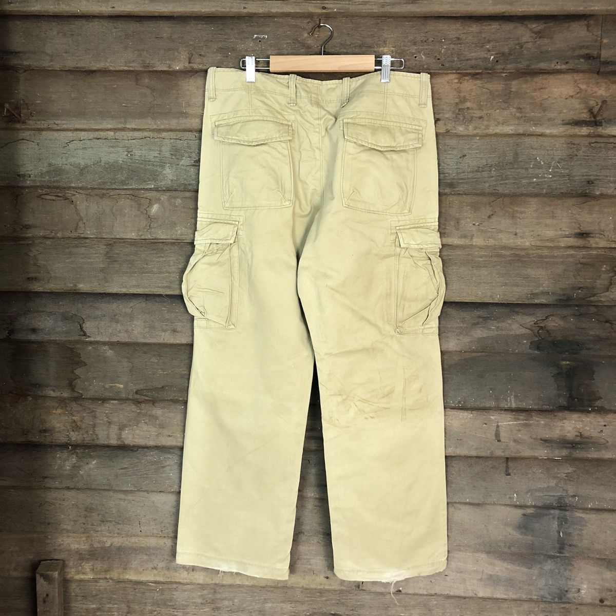 Gap DLL Gap Brown Cargo Multipocket Pants #1357 Size US 34 / EU 50 - 9 Thumbnail