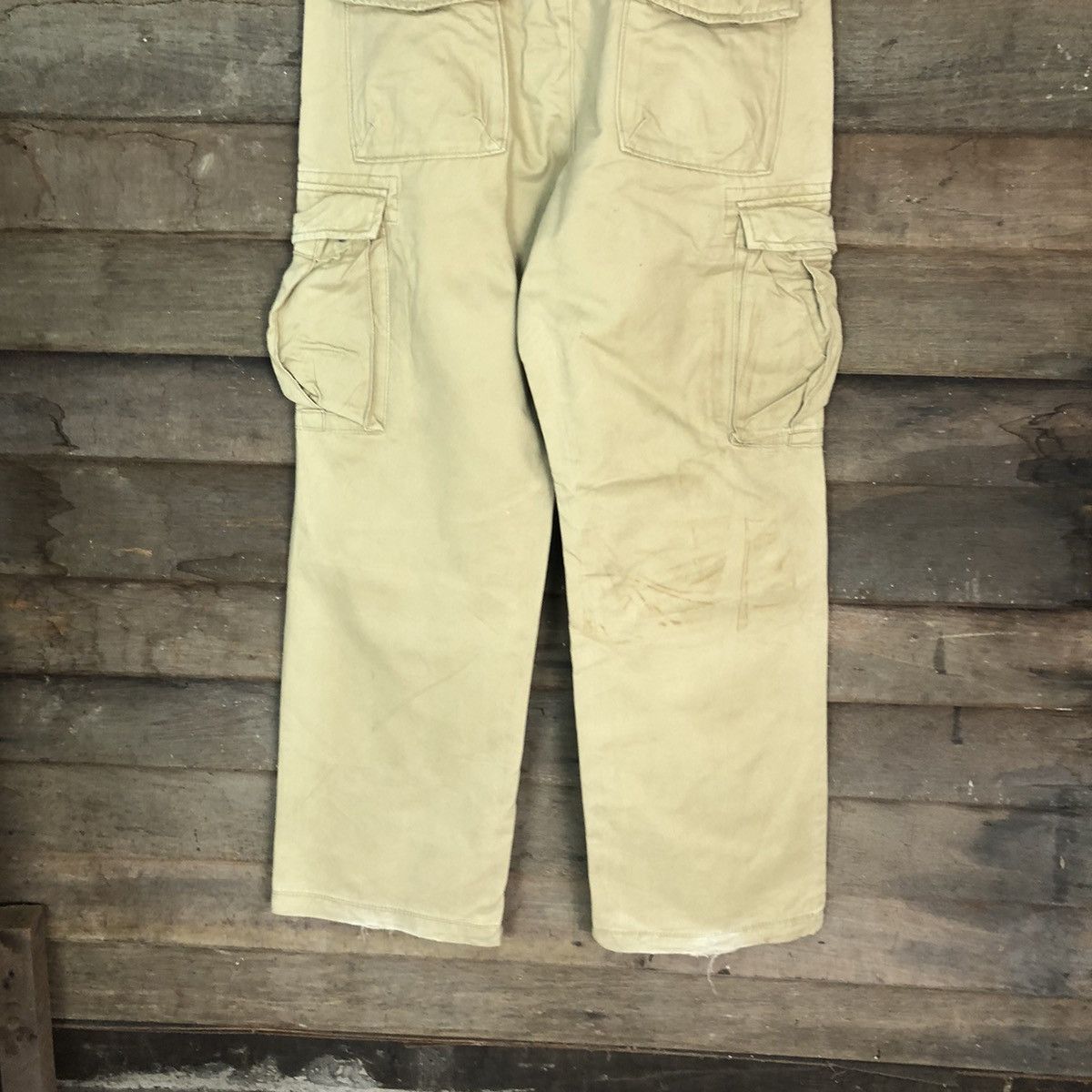 Gap DLL Gap Brown Cargo Multipocket Pants #1357 Size US 34 / EU 50 - 11 Thumbnail
