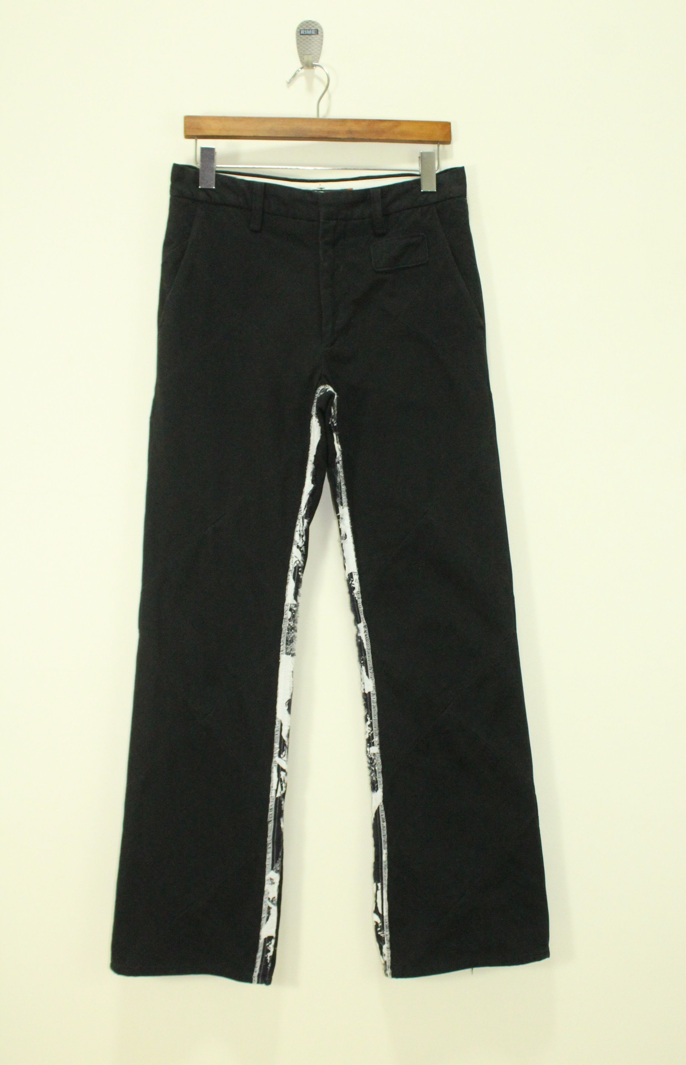 Pre-owned Jun Takahashi X Undercover Pants Patchwork Undercoverism For Rebels In Black
