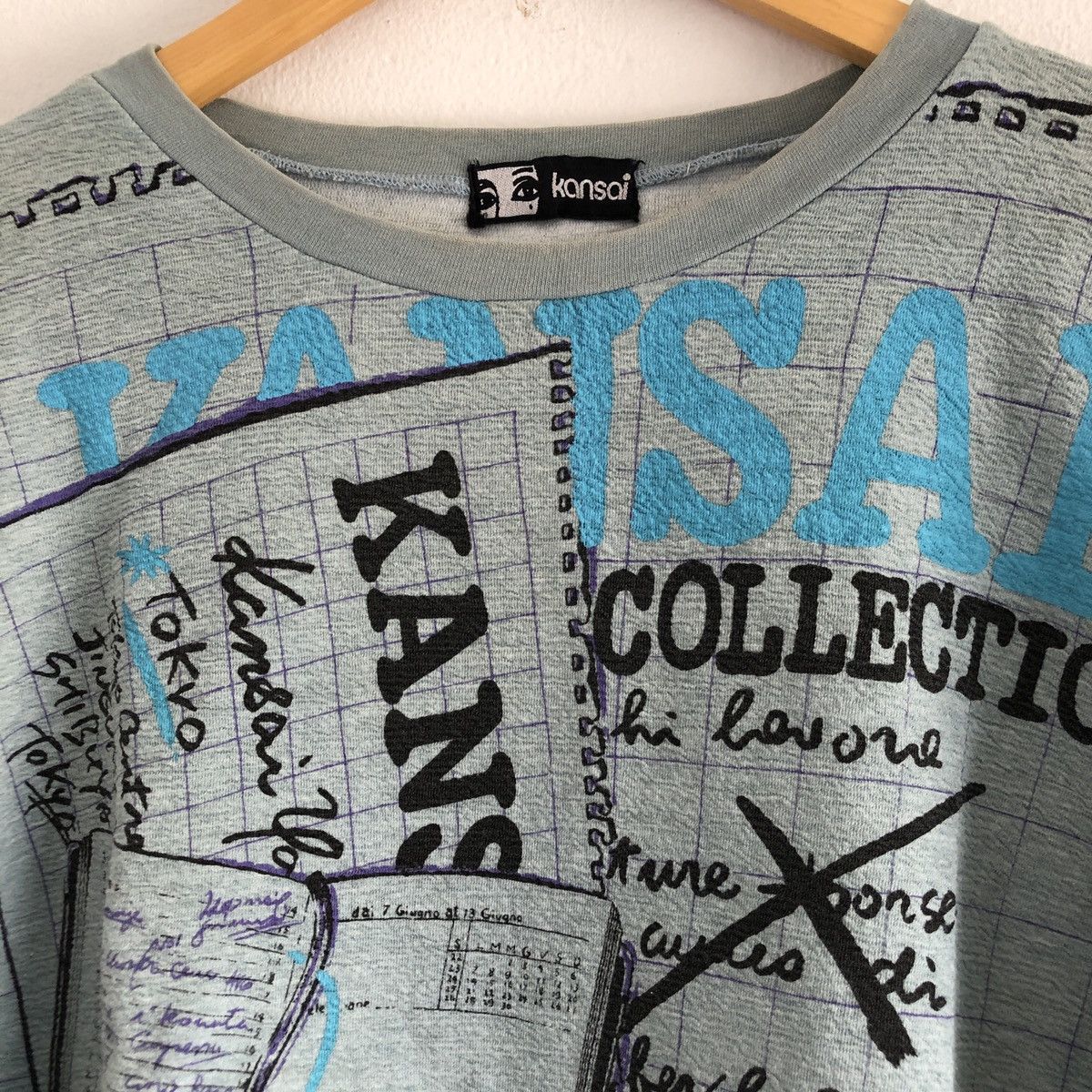 Kansai Yamamoto × Vintage Vintage Kansai yamamoto Size US L / EU 52-54 / 3 - 2 Thumbnail