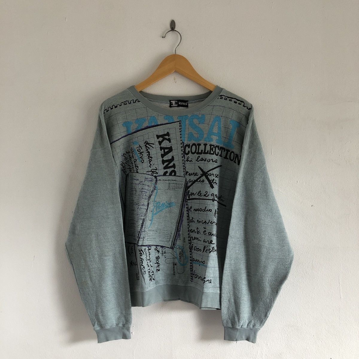 Kansai Yamamoto × Vintage Vintage Kansai yamamoto Size US L / EU 52-54 / 3 - 1 Thumbnail