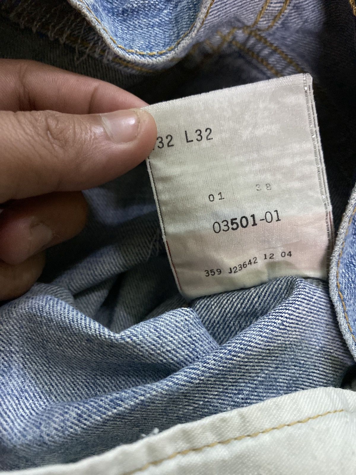Levi's Vintage Levi's 501 Distressed Stud Ripped Denim Size US 30 / EU 46 - 11 Thumbnail