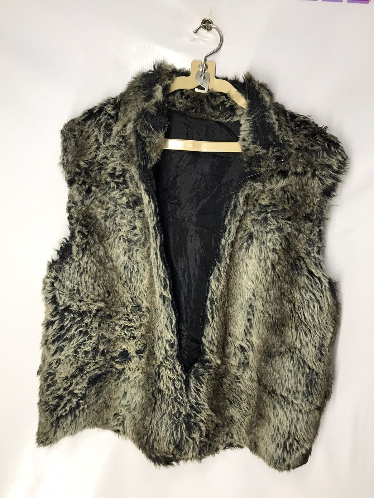 Other Unbrand fur sleeveless zipper jacket Size US M / EU 48-50 / 2 - 3 Thumbnail