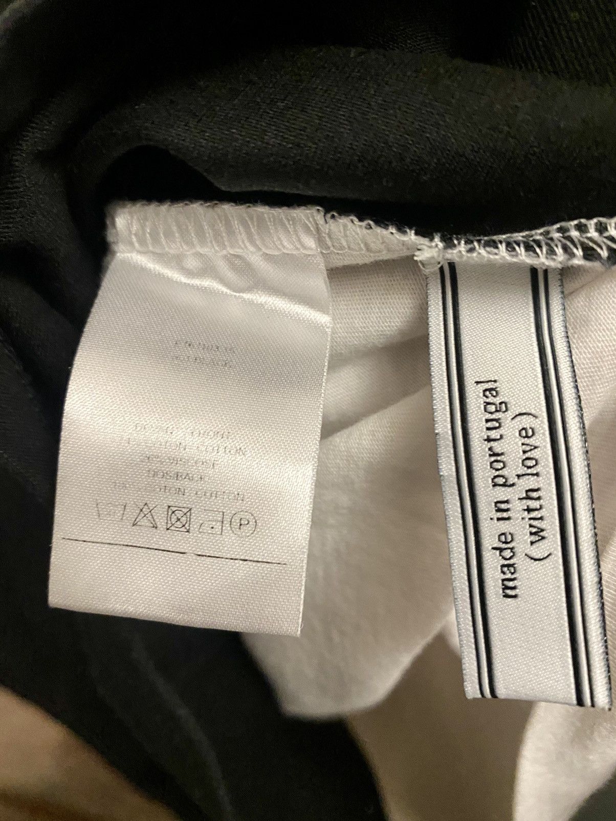 AMI Ami black & white gabardine t-shirt M Size US M / EU 48-50 / 2 - 3 Thumbnail