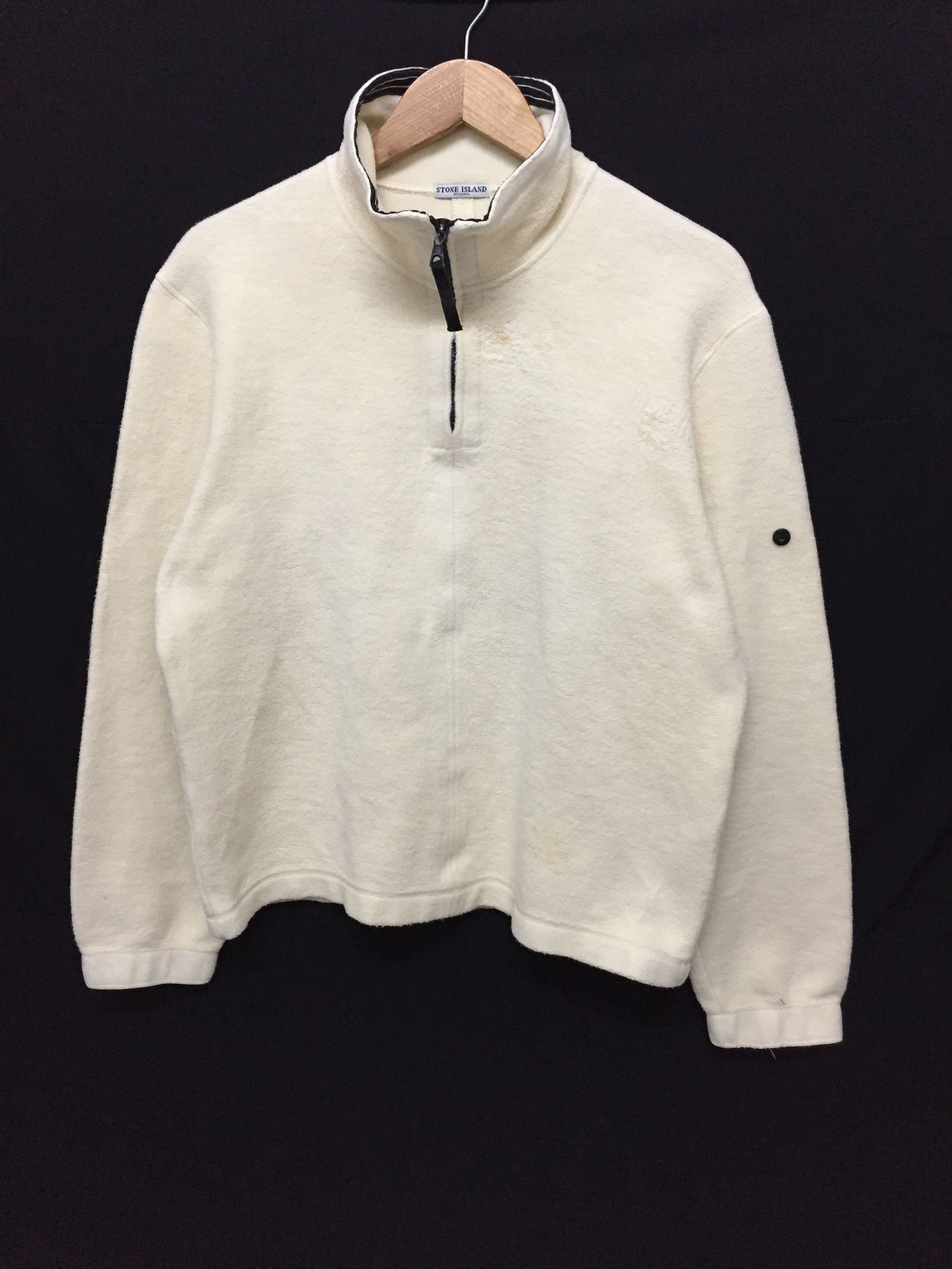 Stone Island 90's Pullover Heavy sweatshirt Size US S / EU 44-46 / 1 - 1 Thumbnail