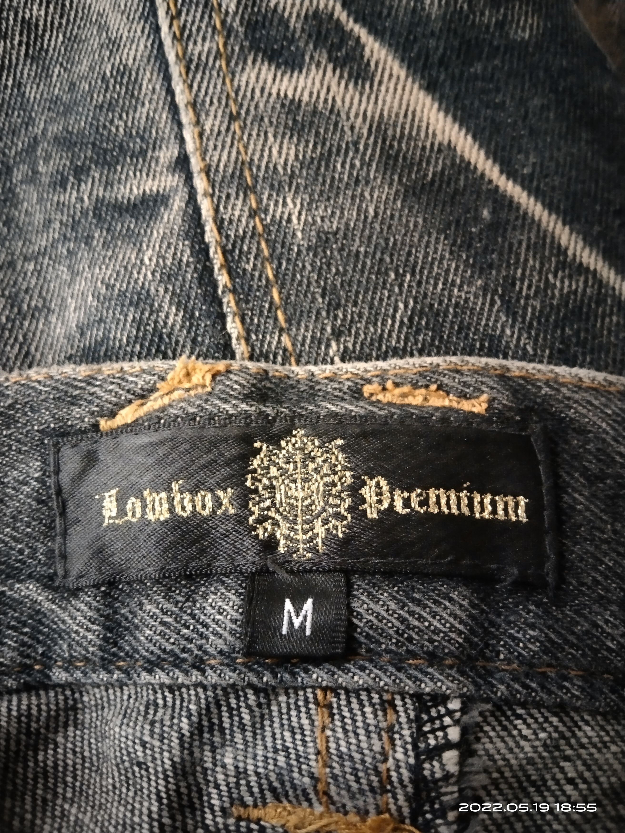 LOWBOX FLARED🔥SUPER SICK LOWBOX DENIM PANTS Size US 29 - 7 Thumbnail