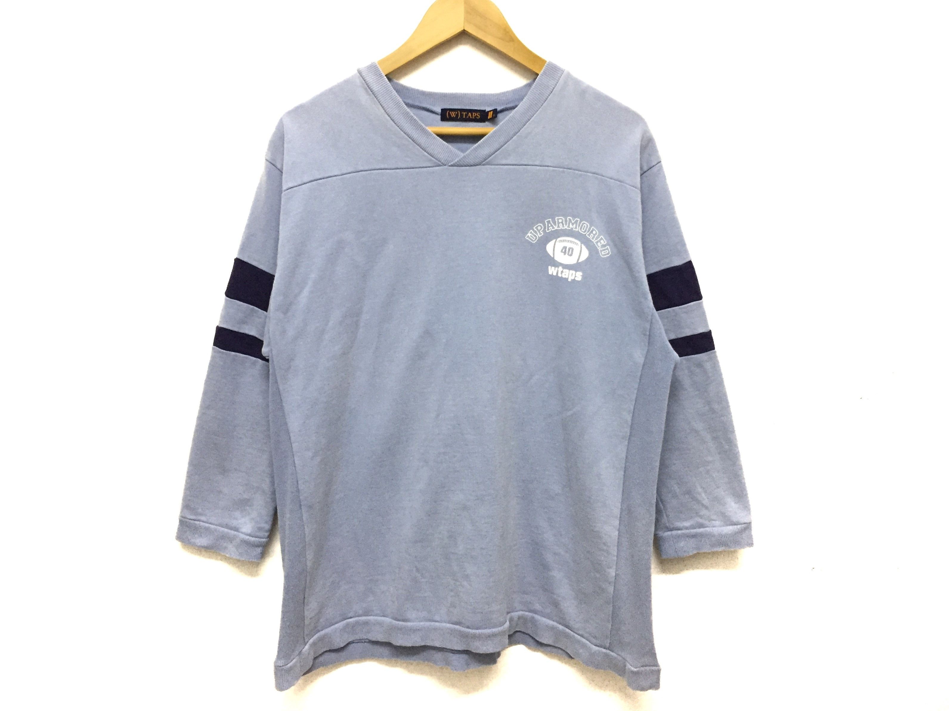 Wtaps 1990s WTAPS 40% Upamored Raglan sweatshirt Size US M / EU 48-50 / 2 - 2 Thumbnail