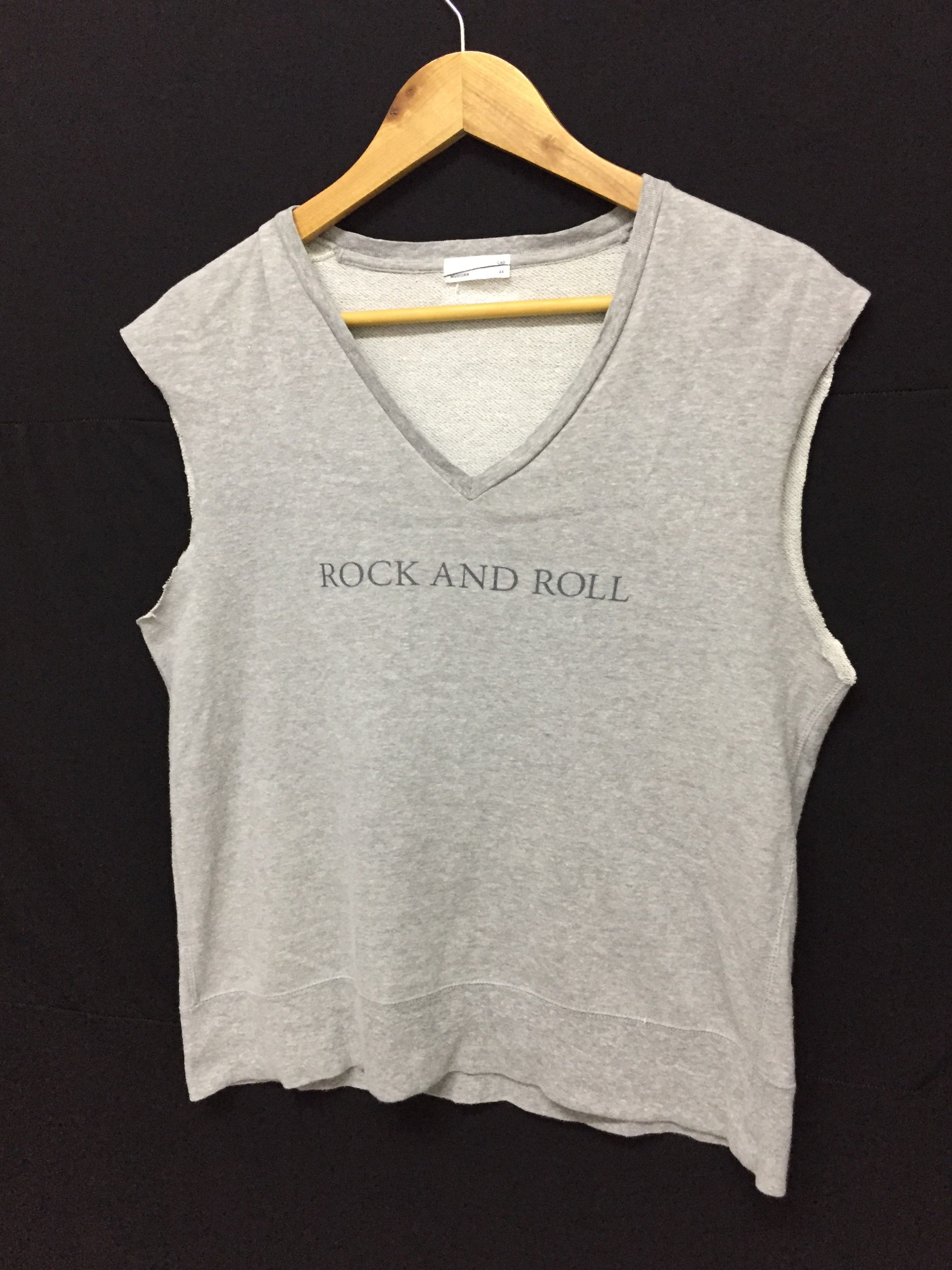 Lad Musician Rock n Roll Sleeveless sweatshirt Size US S / EU 44-46 / 1 - 1 Thumbnail