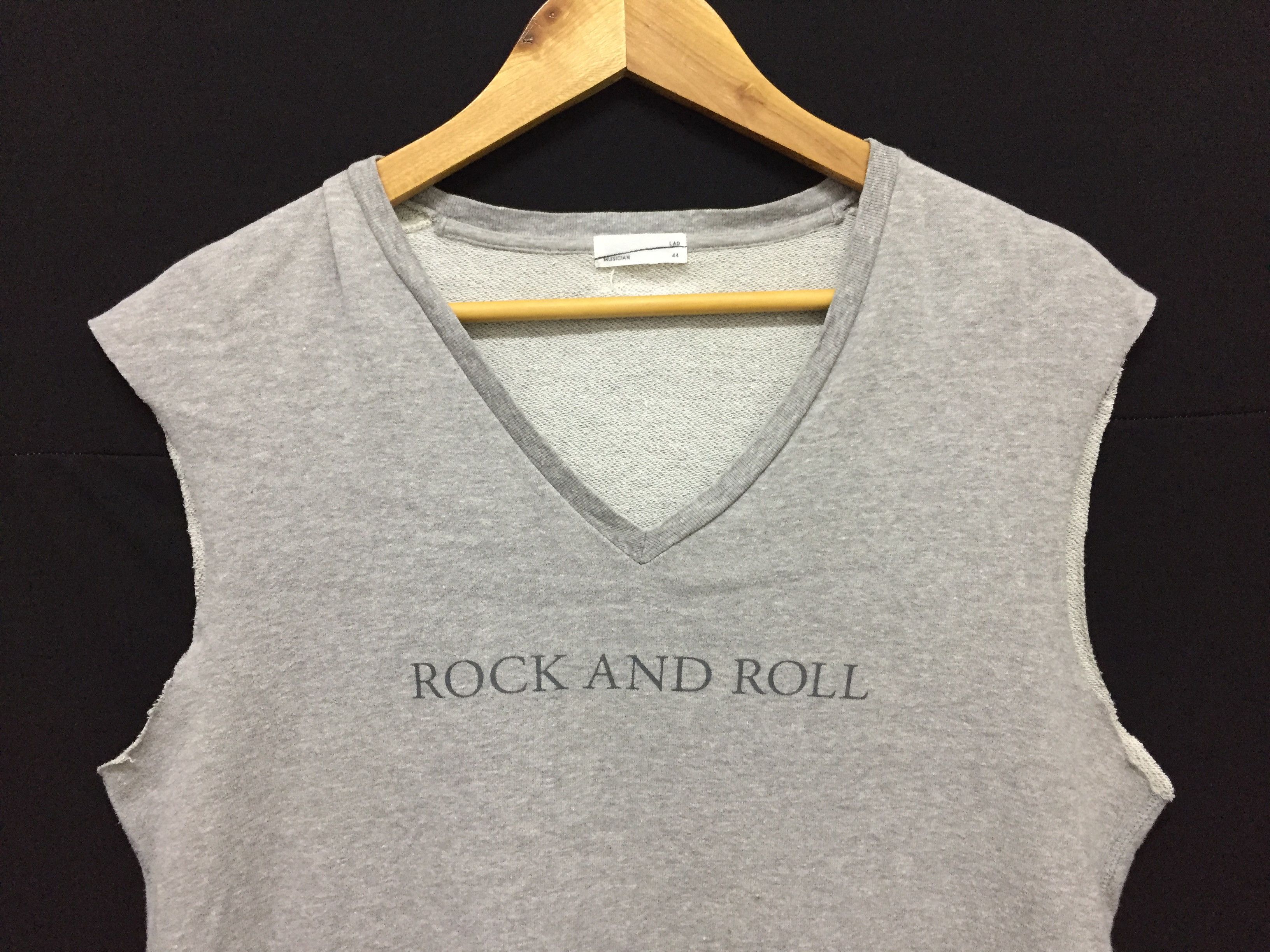 Lad Musician Rock n Roll Sleeveless sweatshirt Size US S / EU 44-46 / 1 - 3 Thumbnail