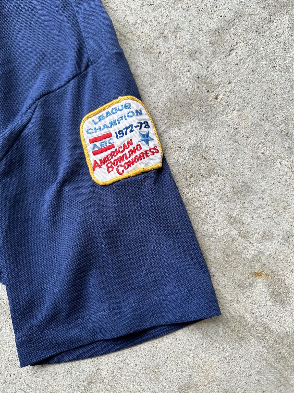 Grand Slam × Vintage Vintage 70s Embroidered Bowling Shirt Size US S / EU 44-46 / 1 - 3 Thumbnail