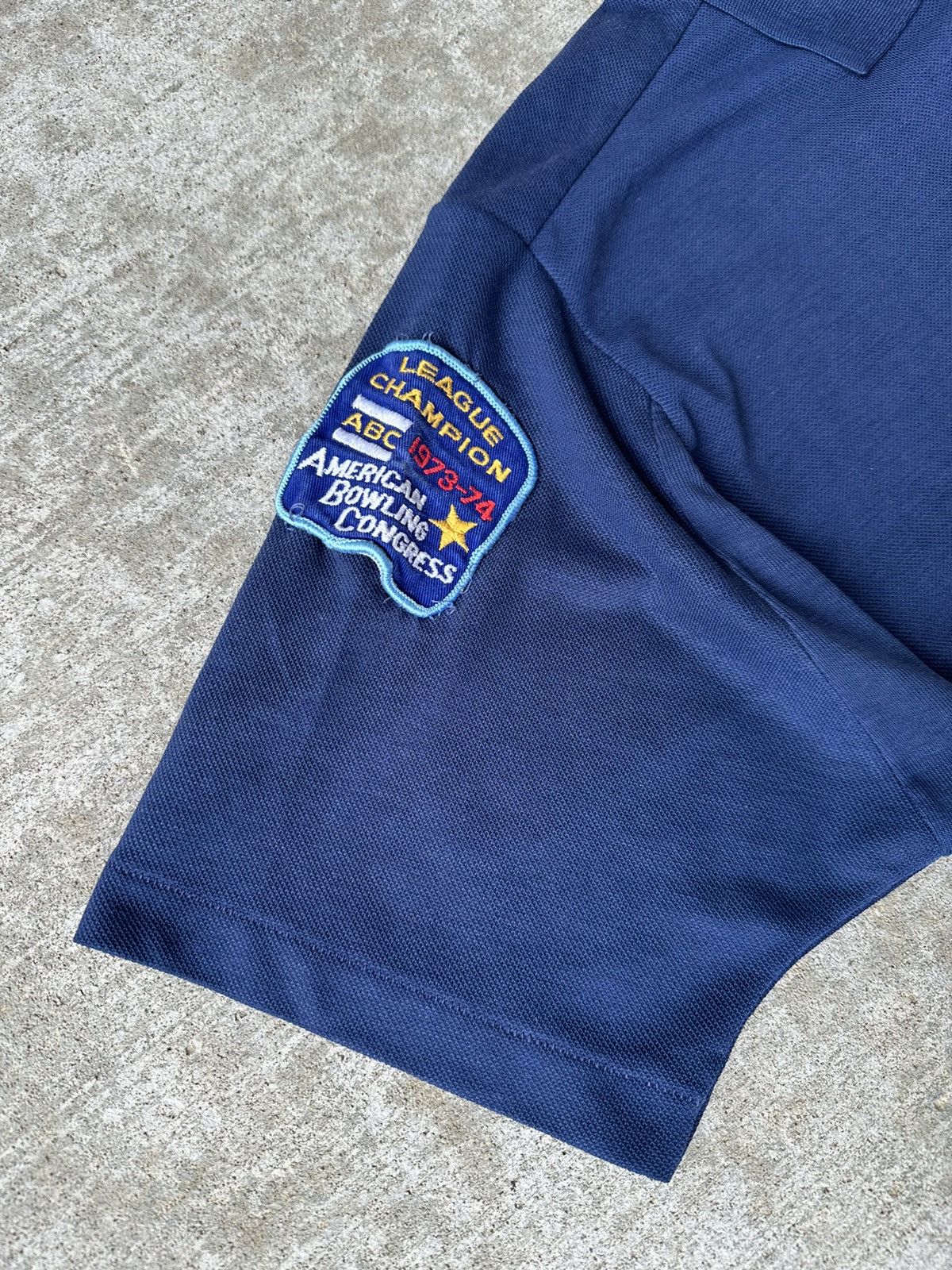 Grand Slam × Vintage Vintage 70s Embroidered Bowling Shirt Size US S / EU 44-46 / 1 - 4 Thumbnail