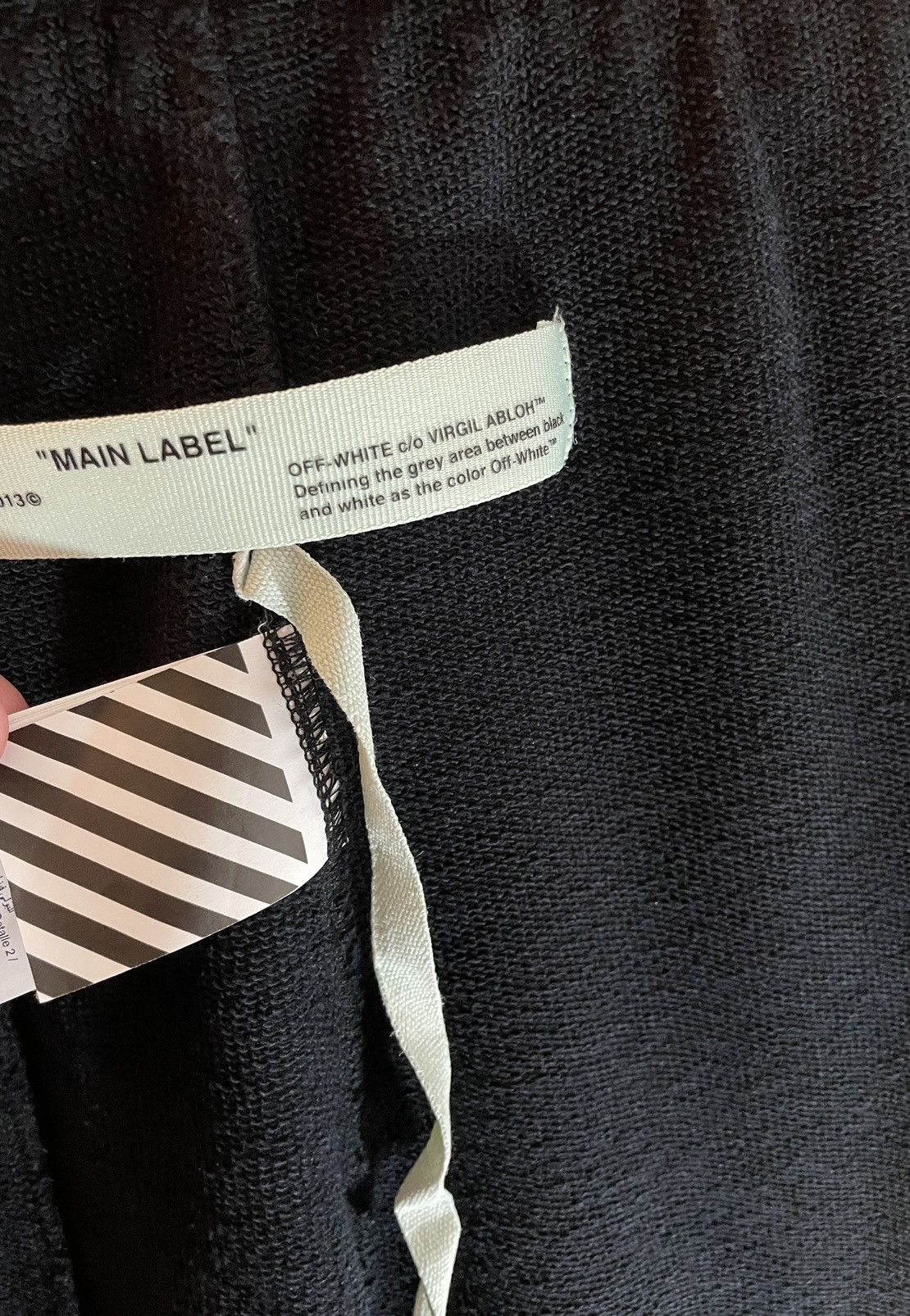 Off-White Off-White "Fire Line Tape" Sweatpants Small Size US 30 / EU 46 - 16 Thumbnail