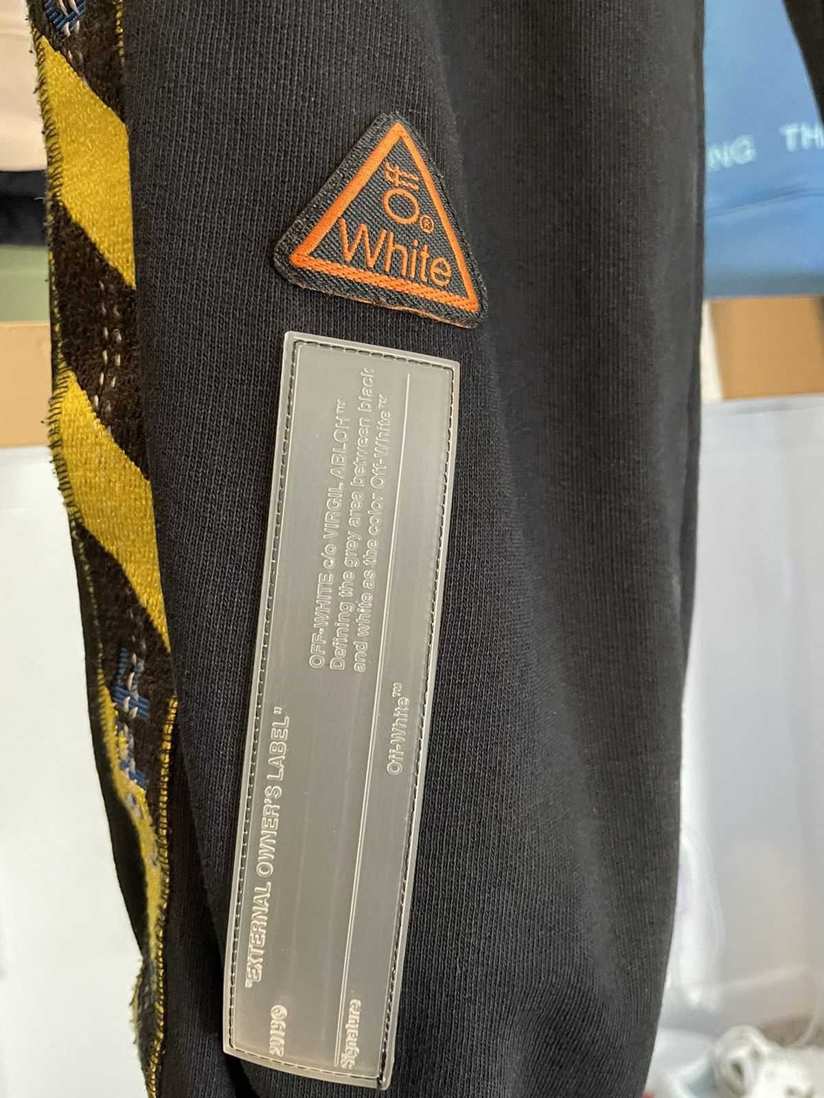 Off-White Off-White "Fire Line Tape" Sweatpants Small Size US 30 / EU 46 - 2 Thumbnail