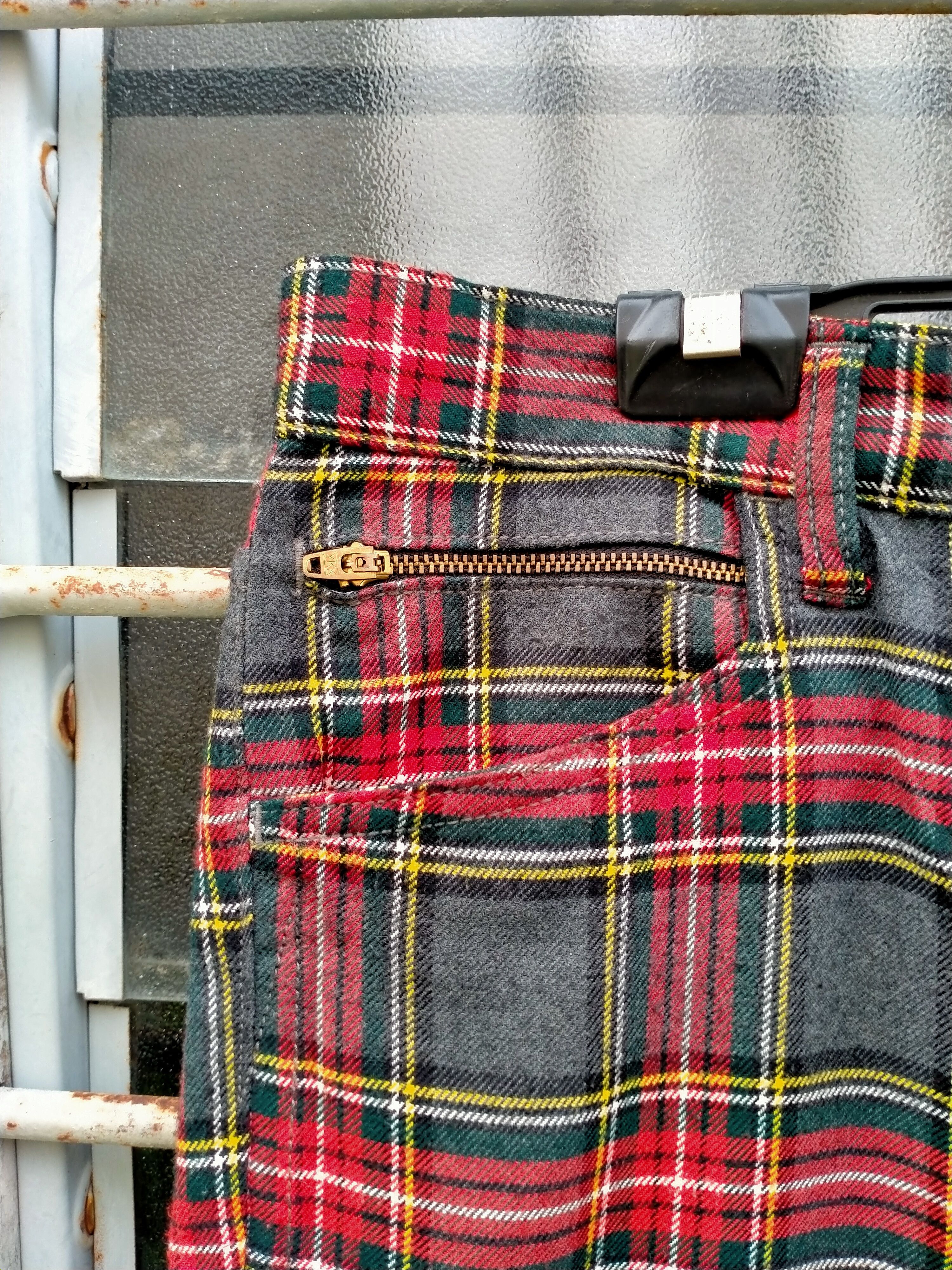 Japanese Brand MACKDADDY Checker Plaid Pants Size US 34 / EU 50 - 8 Thumbnail