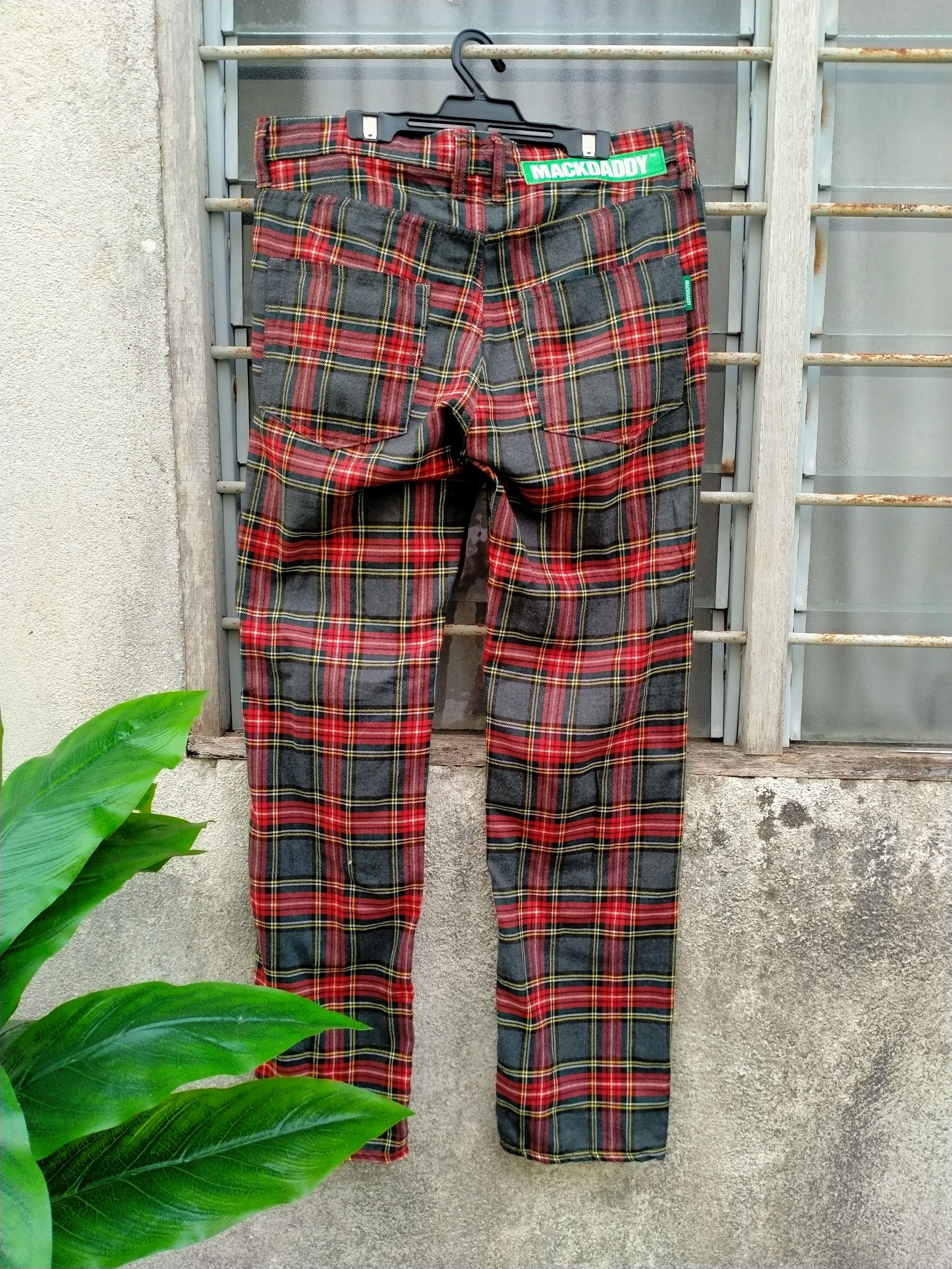 Japanese Brand MACKDADDY Checker Plaid Pants Size US 34 / EU 50 - 2 Thumbnail