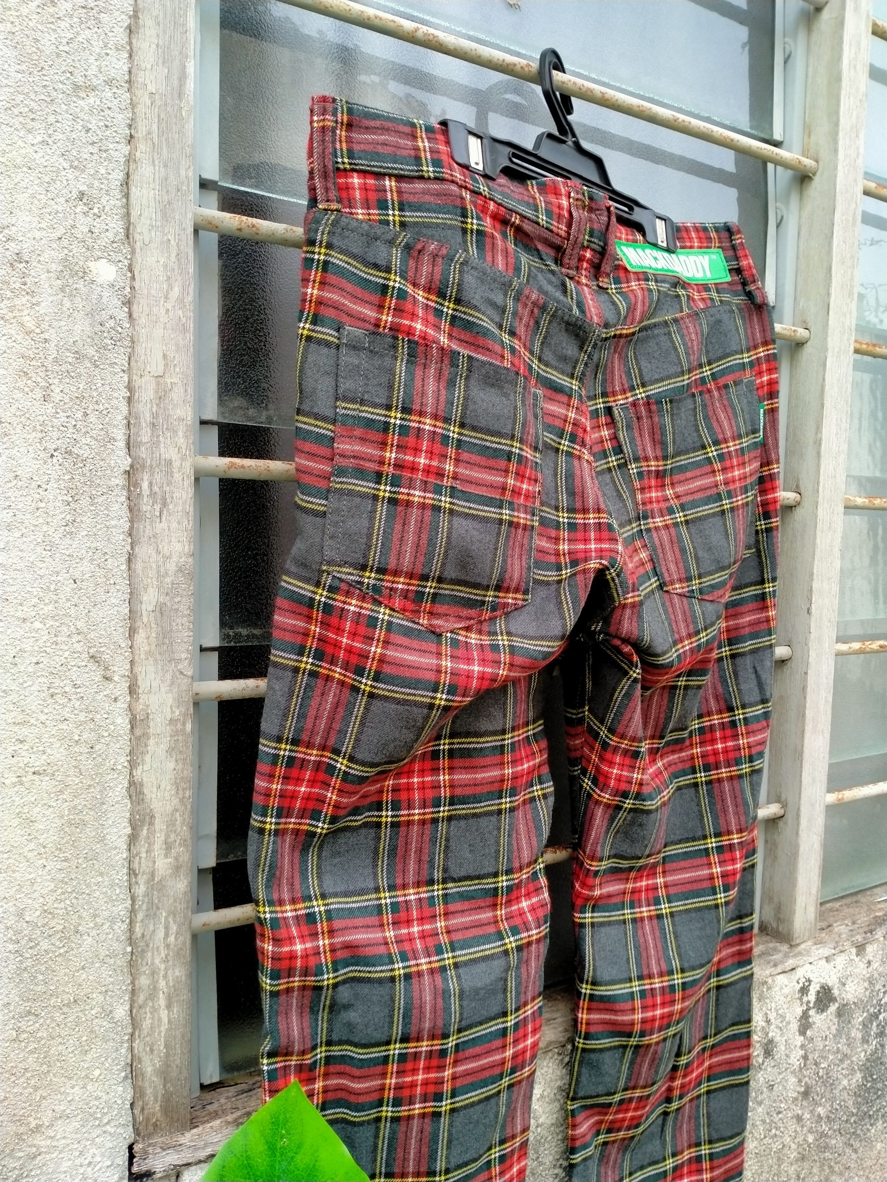 Japanese Brand MACKDADDY Checker Plaid Pants Size US 34 / EU 50 - 6 Thumbnail