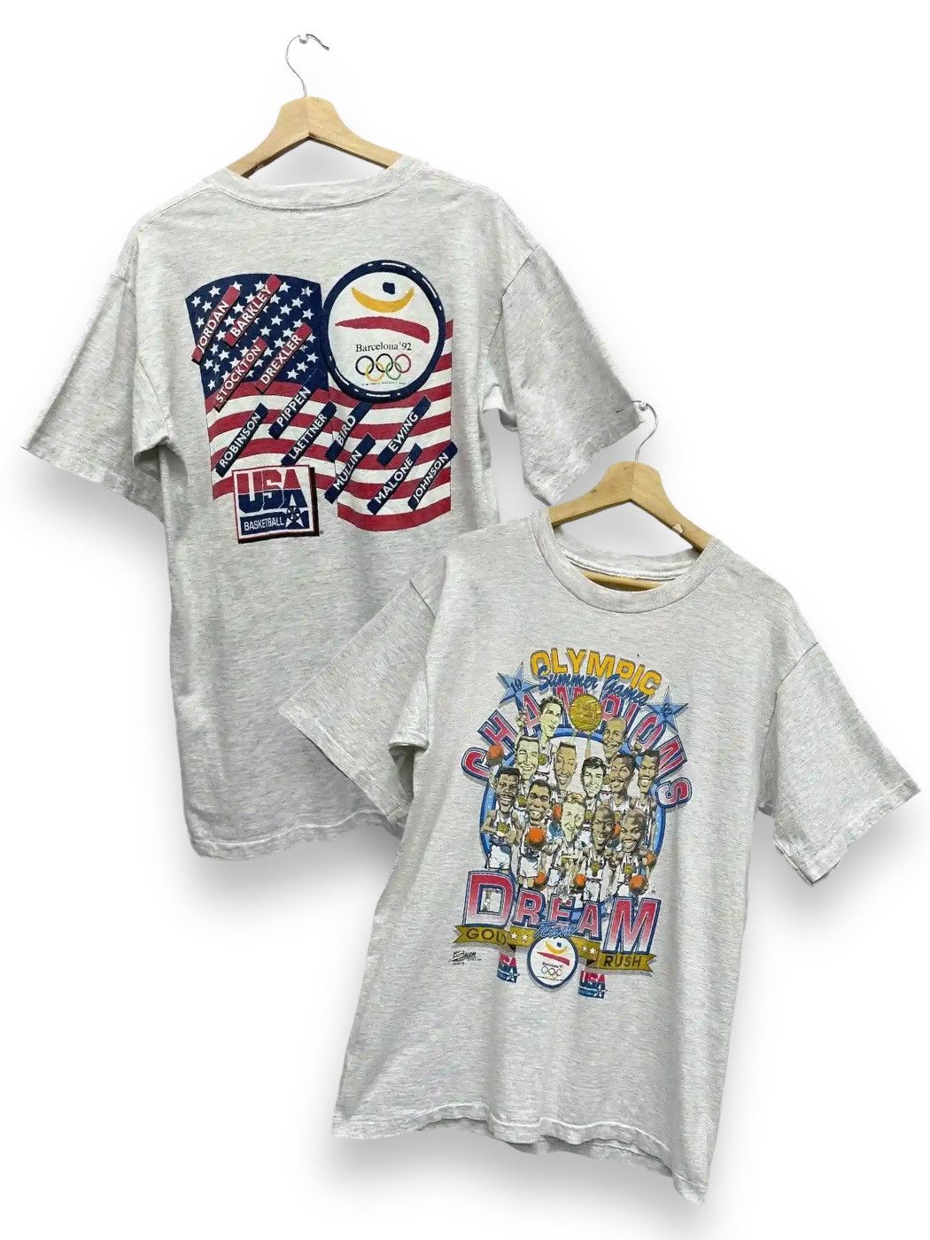 Salem Sportswear × USA Olympics × Vintage 🔥92’ OLYMPIC CHAMPIONS DREAM TEAMS SALEM SPORTWEAR #00016 Size US M / EU 48-50 / 2 - 1 Thumbnail
