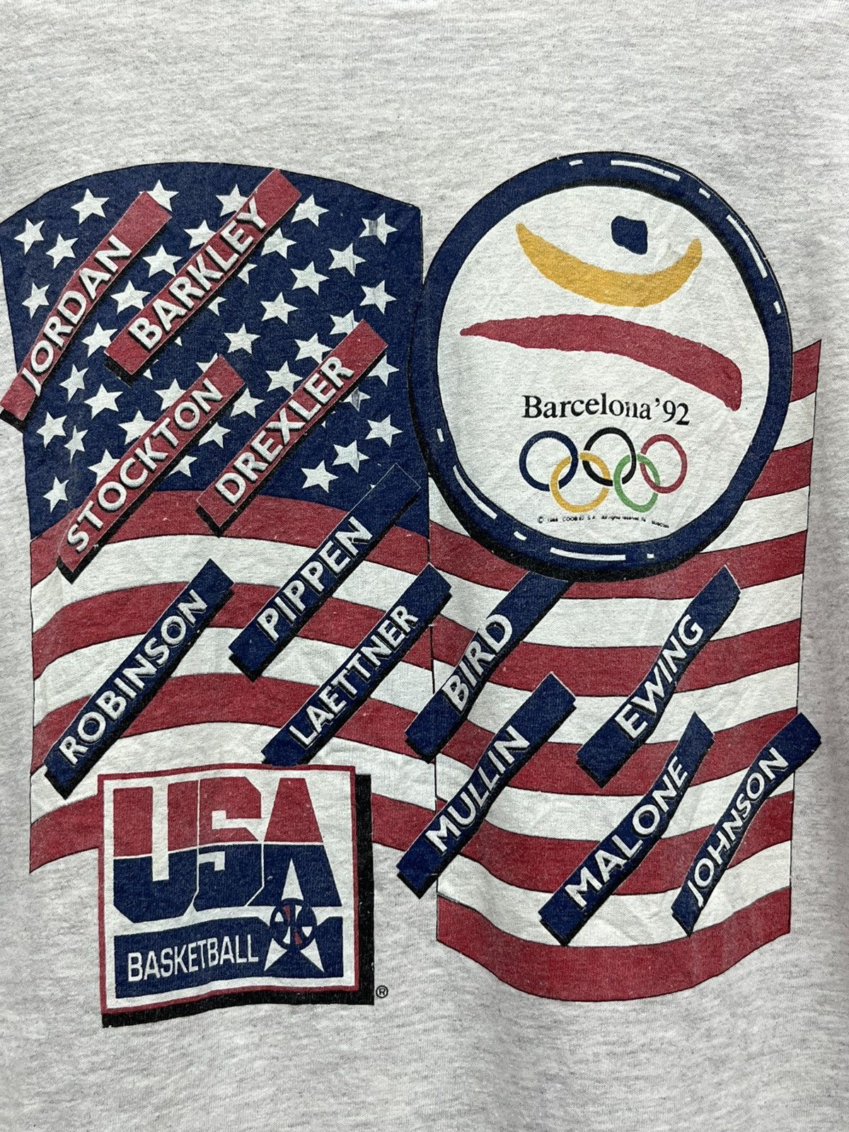 Salem Sportswear × USA Olympics × Vintage 🔥92’ OLYMPIC CHAMPIONS DREAM TEAMS SALEM SPORTWEAR #00016 Size US M / EU 48-50 / 2 - 10 Thumbnail