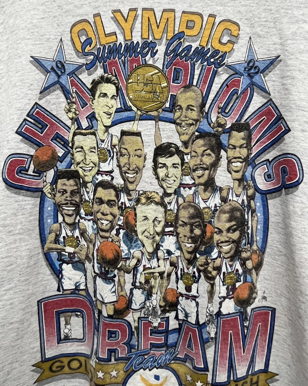 Salem Sportswear × USA Olympics × Vintage 🔥92’ OLYMPIC CHAMPIONS DREAM TEAMS SALEM SPORTWEAR #00016 Size US M / EU 48-50 / 2 - 5 Thumbnail