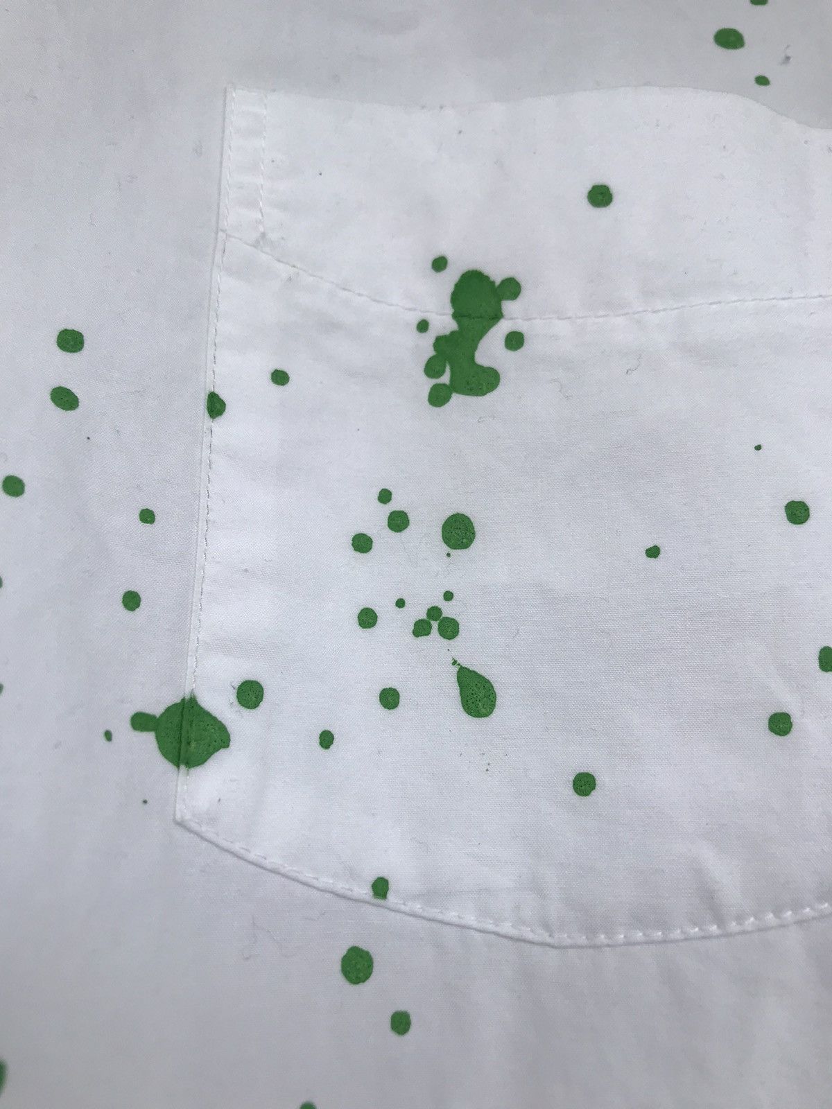 Futura × Recon Futura laboratories green Paint Splash Buttonh Up Shirt Size US L / EU 52-54 / 3 - 7 Thumbnail