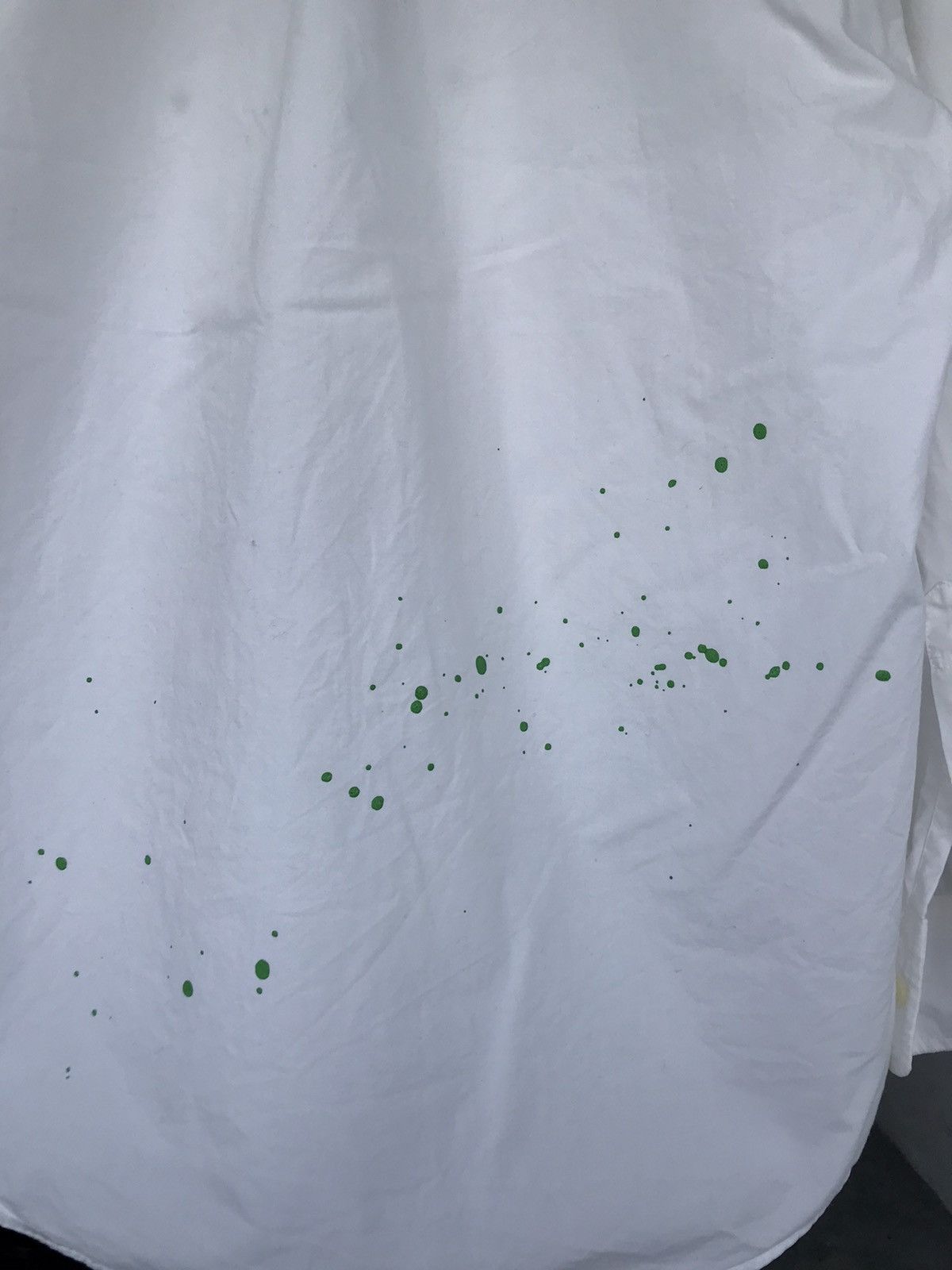 Futura × Recon Futura laboratories green Paint Splash Buttonh Up Shirt Size US L / EU 52-54 / 3 - 9 Thumbnail