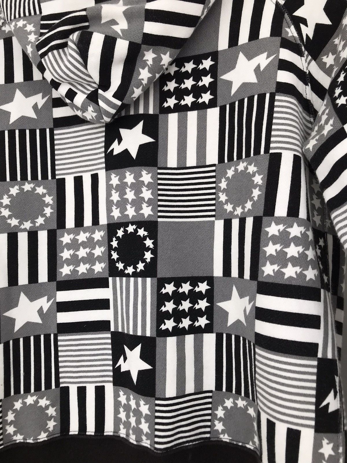 Bape × Nigo Sta & Stripes Full Zip Hoodie Size XS / US 0-2 / IT 36-38 - 14 Thumbnail