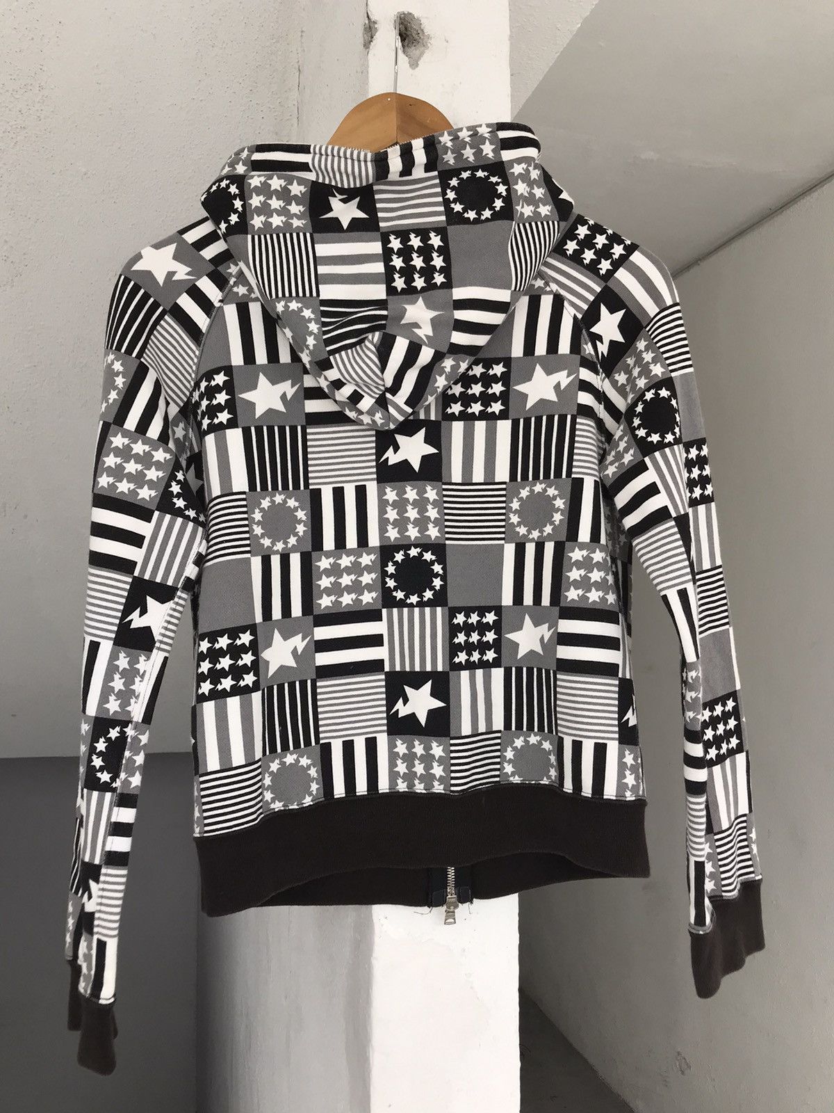 Bape × Nigo Sta & Stripes Full Zip Hoodie Size XS / US 0-2 / IT 36-38 - 11 Thumbnail