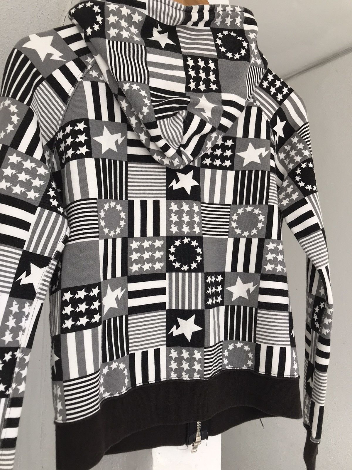 Bape × Nigo Sta & Stripes Full Zip Hoodie Size XS / US 0-2 / IT 36-38 - 12 Thumbnail