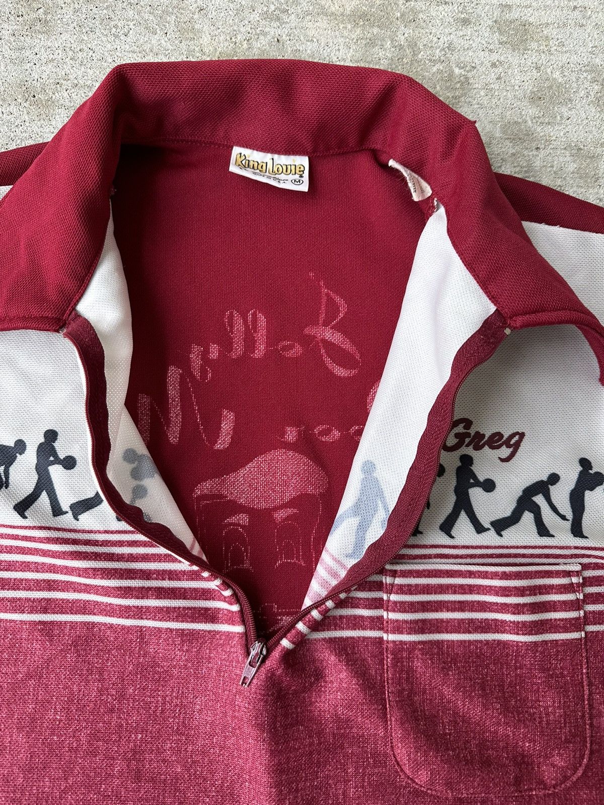 Vintage Vintage 70s King Louie Bowling Shirt Size US S / EU 44-46 / 1 - 8 Thumbnail