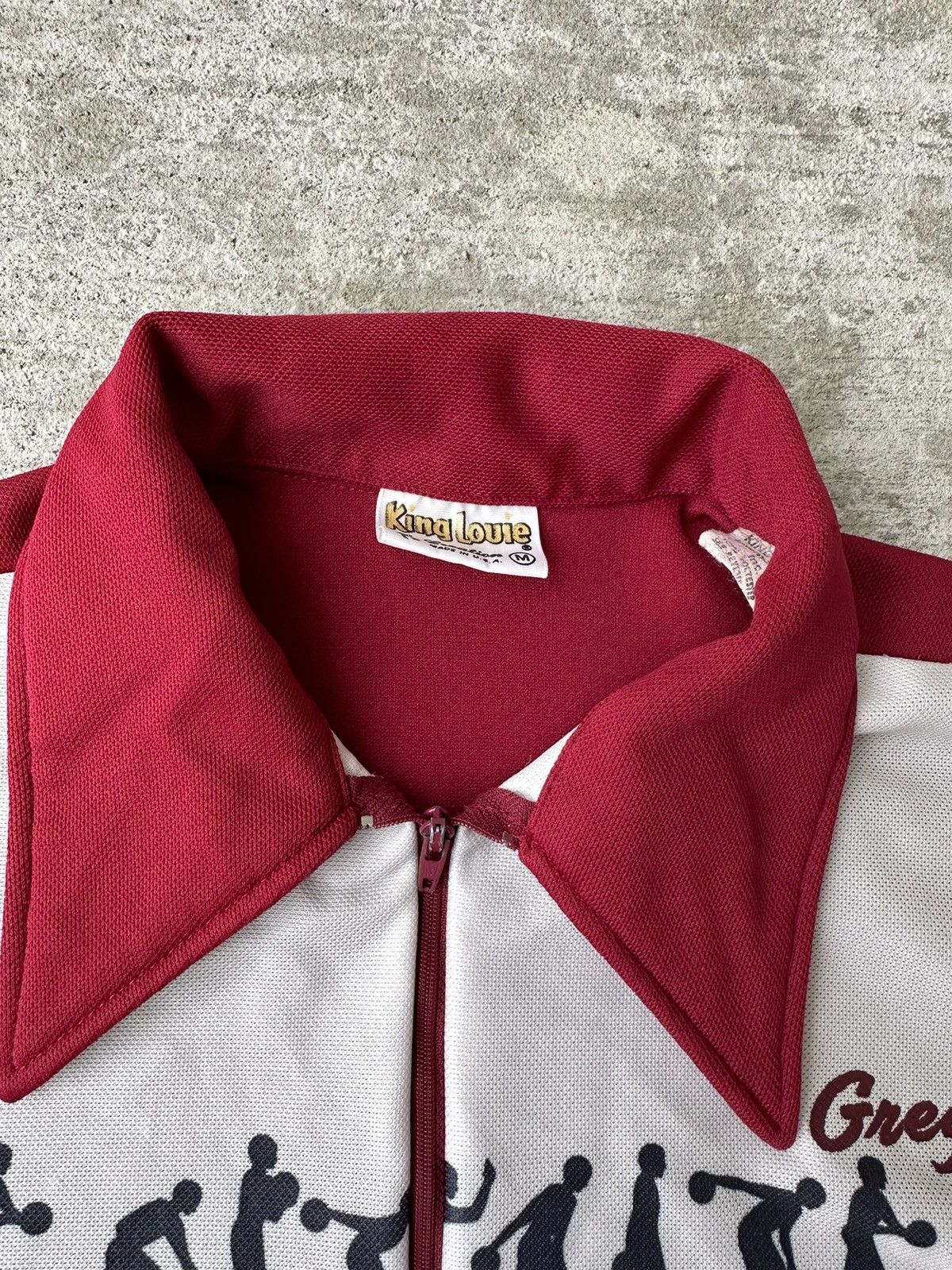 Vintage Vintage 70s King Louie Bowling Shirt Size US S / EU 44-46 / 1 - 5 Thumbnail